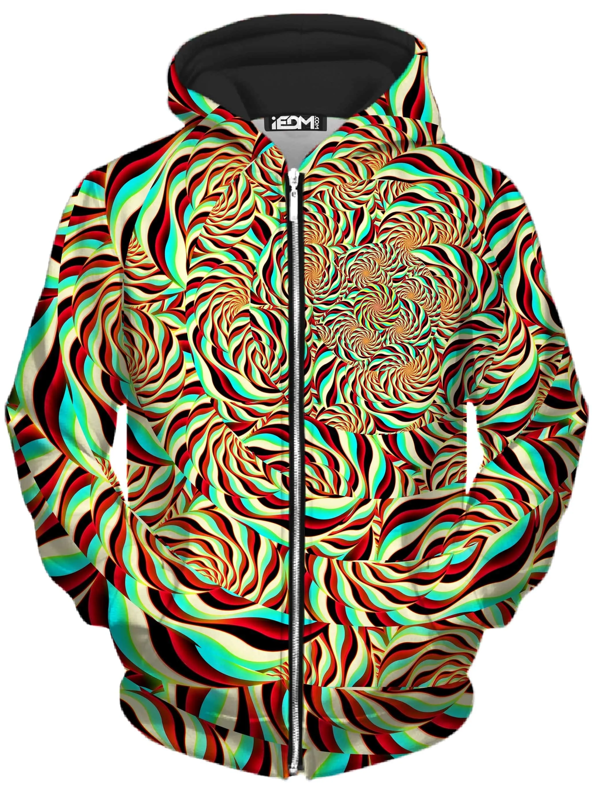 Horizon Trippy Zip-Up Hoodie and Joggers Combo sold by iEDM product image thumbnail 2