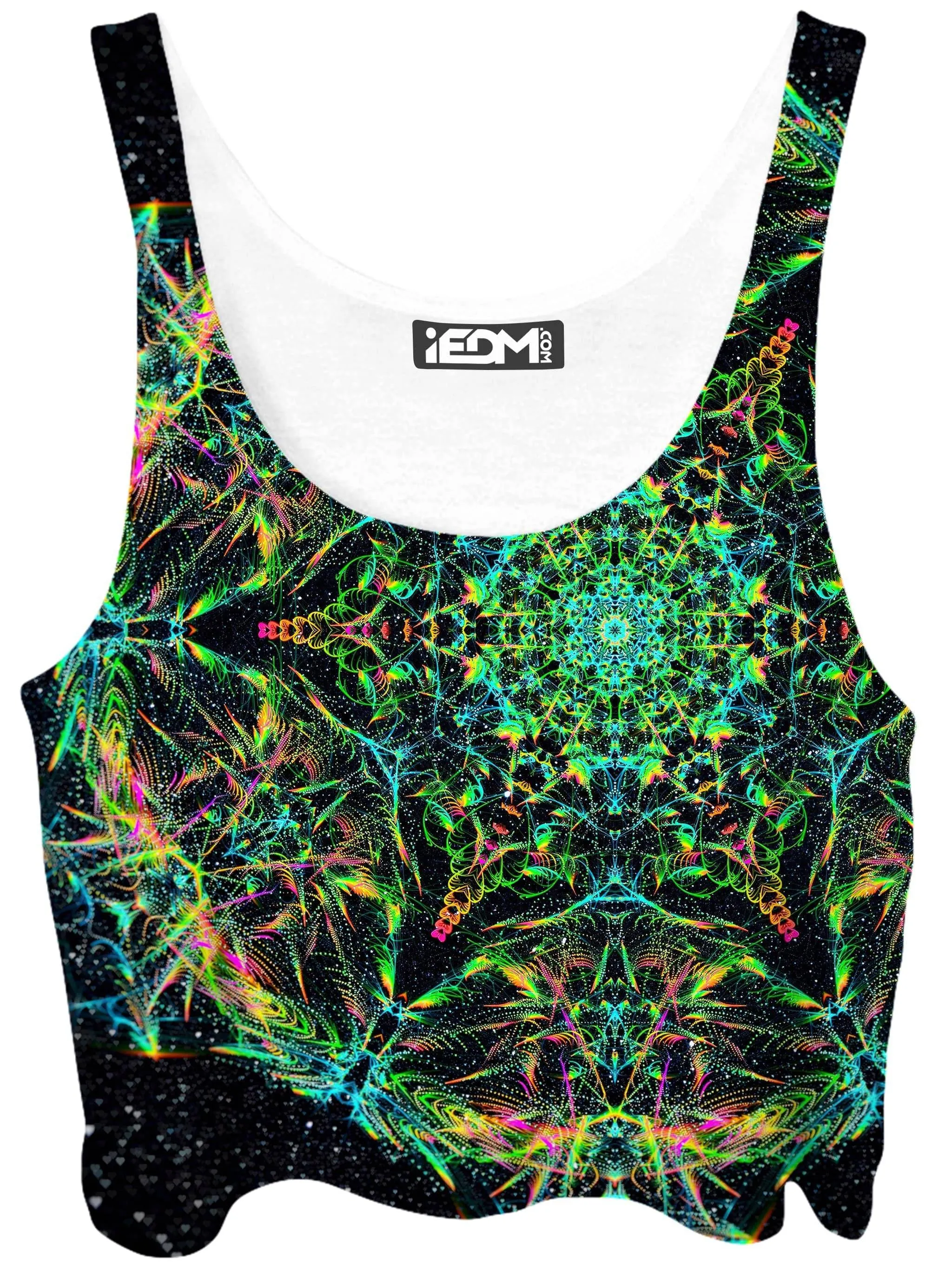 Green Prism Crop Top and Leggings Combo sold by iEDM product image thumbnail 2