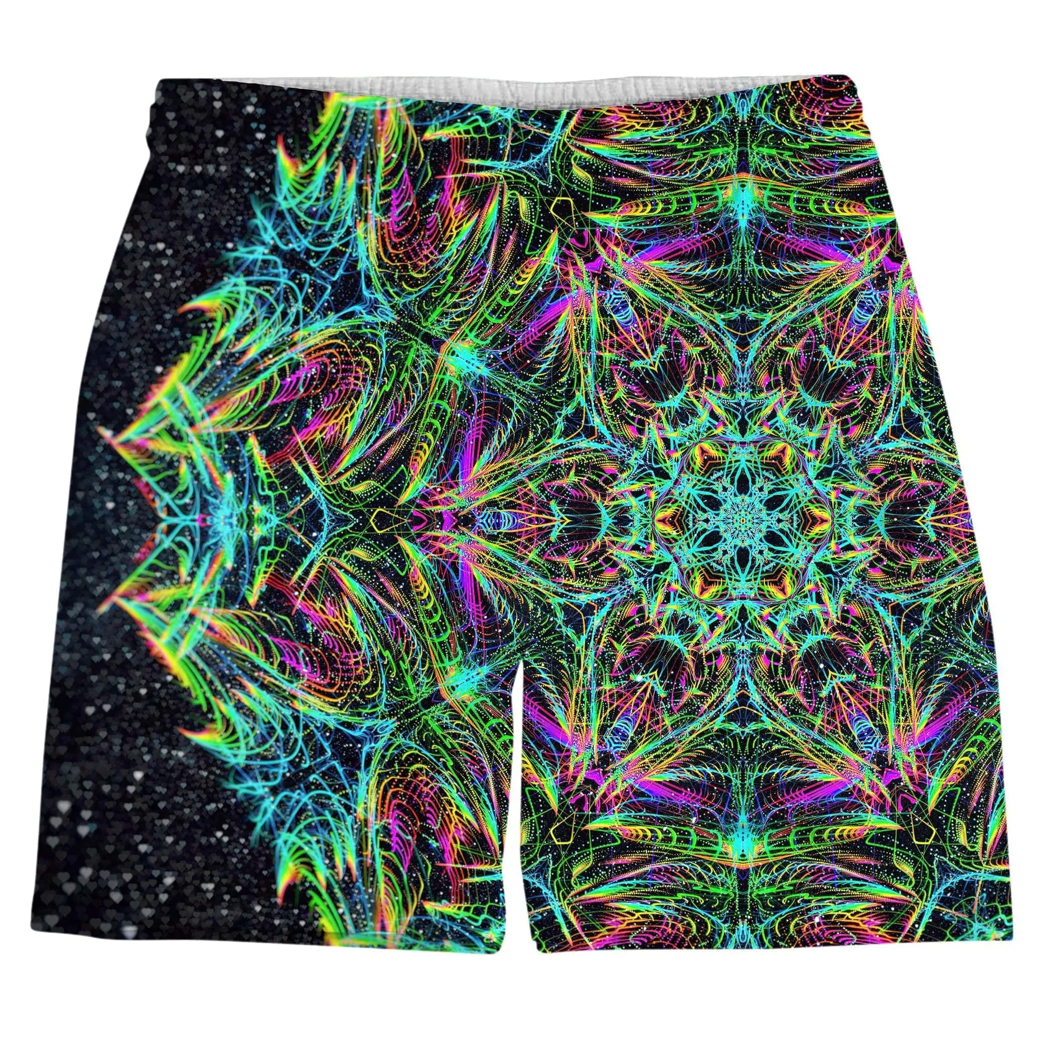 Green Warp Men's Tank and Shorts Combo sold by iEDM product image thumbnail 2