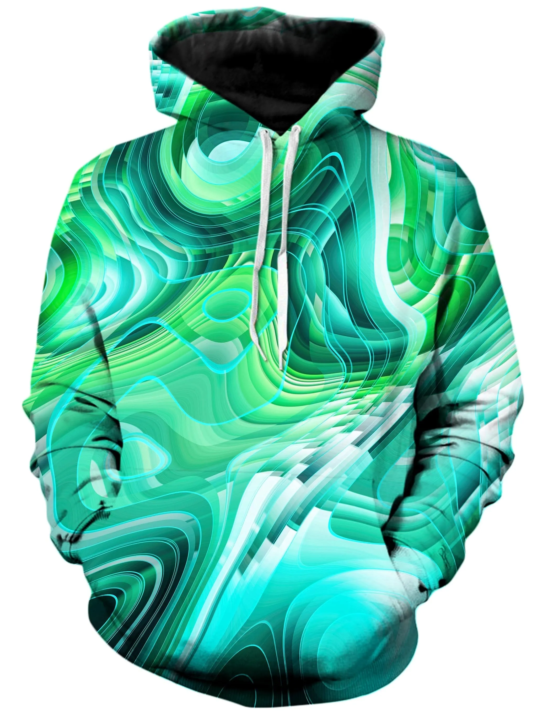 Green Schism Hoodie and Leggings Combo sold by iEDM product image thumbnail 2