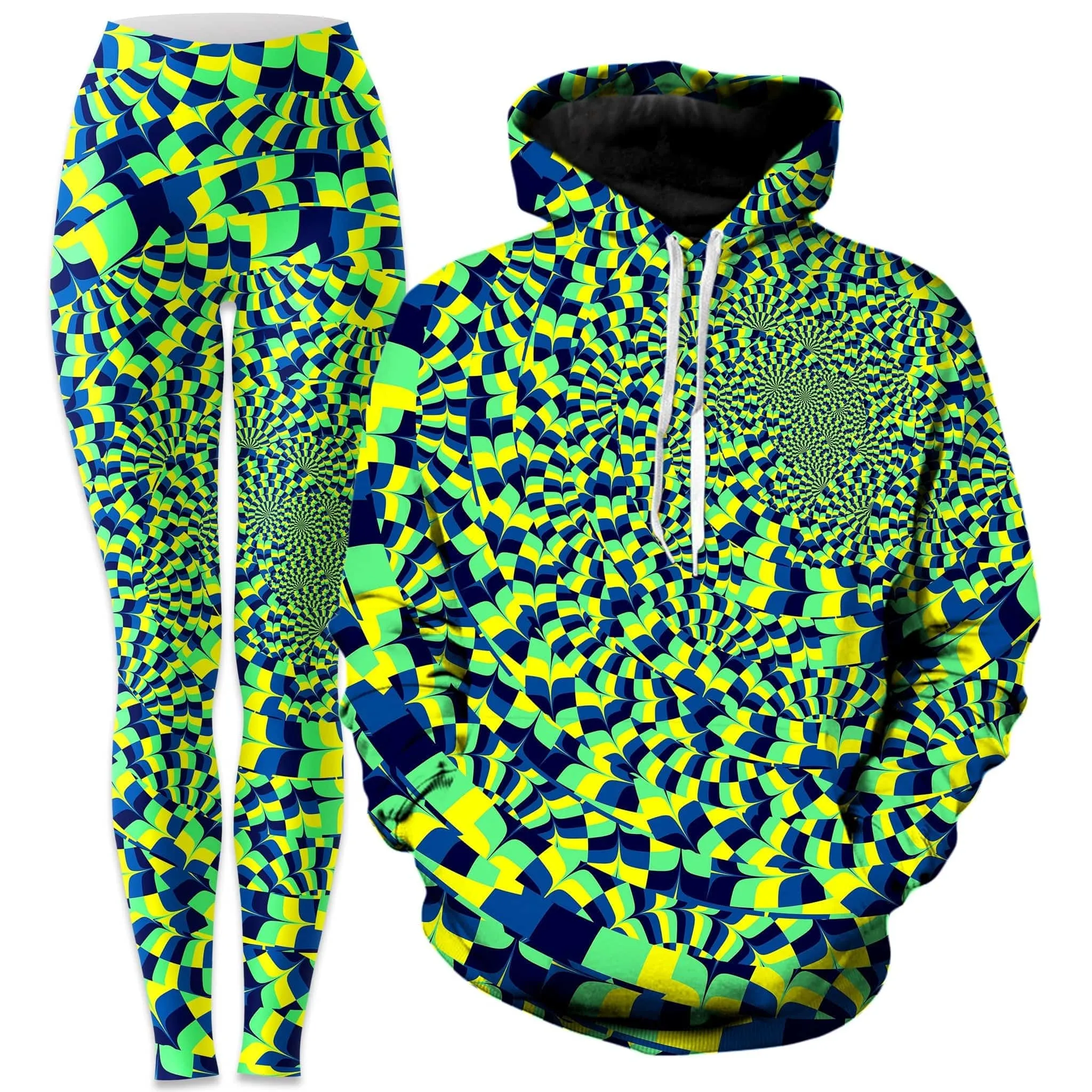 Green Portal Hoodie and Leggings Combo sold by iEDM