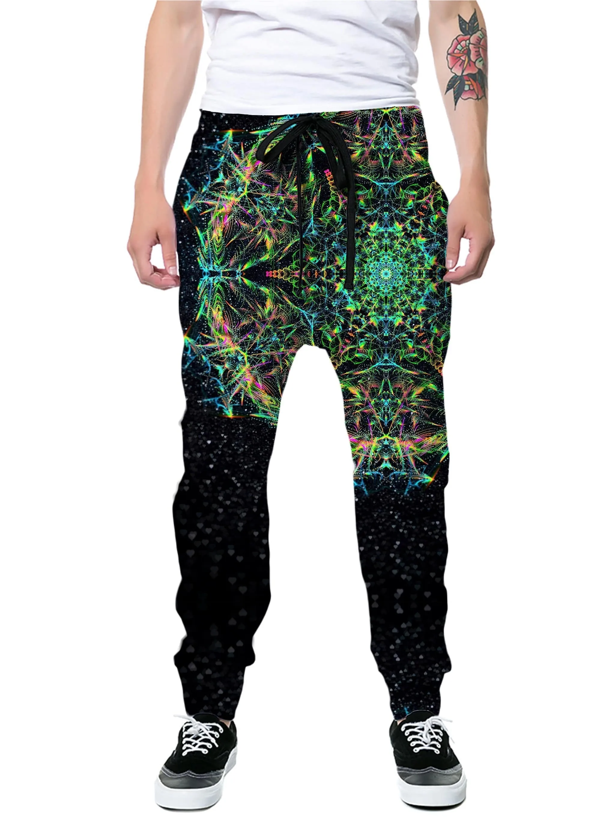Green Prism Zip-Up Hoodie and Joggers Combo sold by iEDM product image thumbnail 3