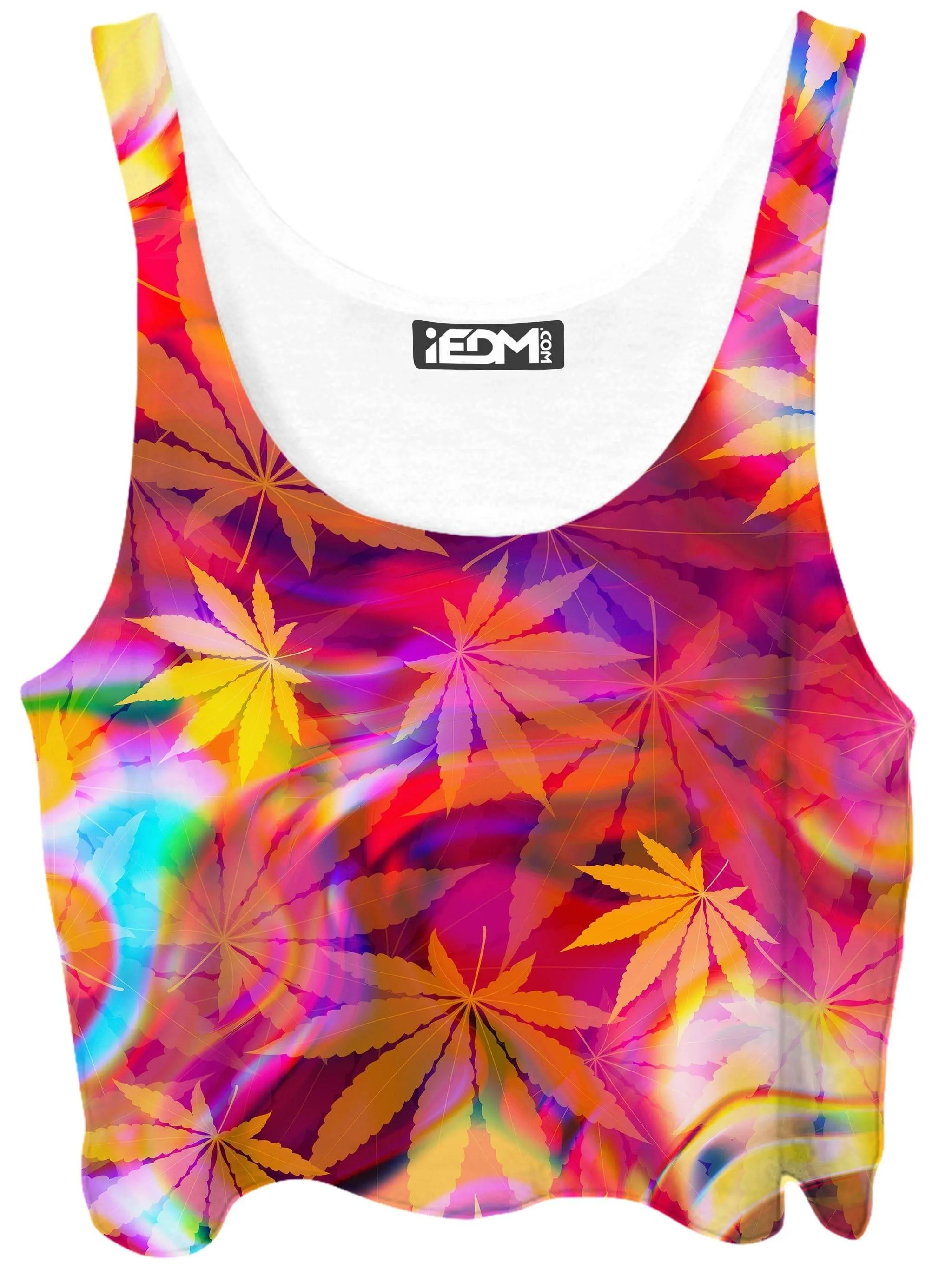 Ganja Dreamin Crop Top and Leggings Combo sold by iEDM product image thumbnail 2
