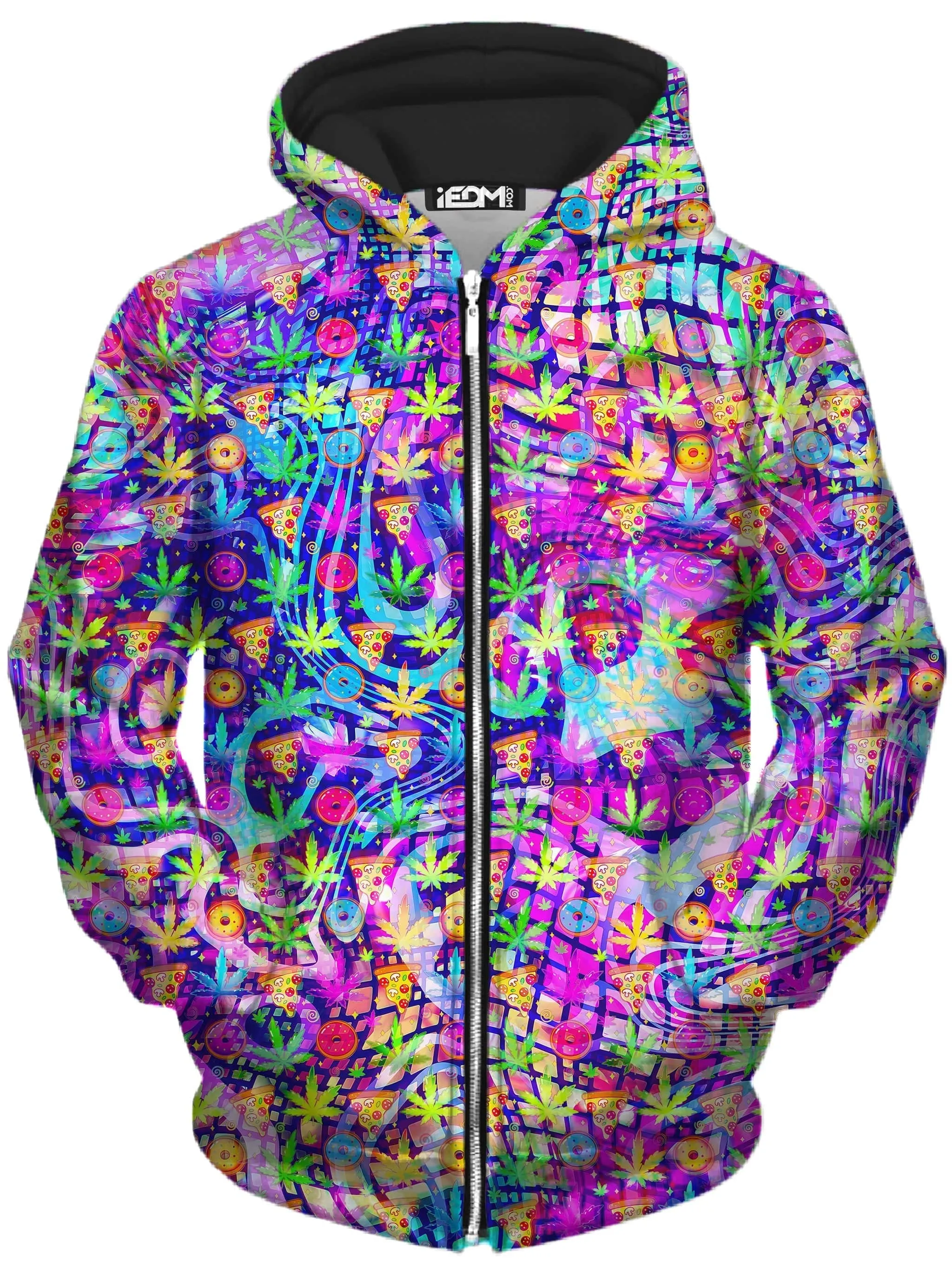Dreamin Of Munchies Zip-Up Hoodie and Leggings Combo sold by iEDM product image thumbnail 3