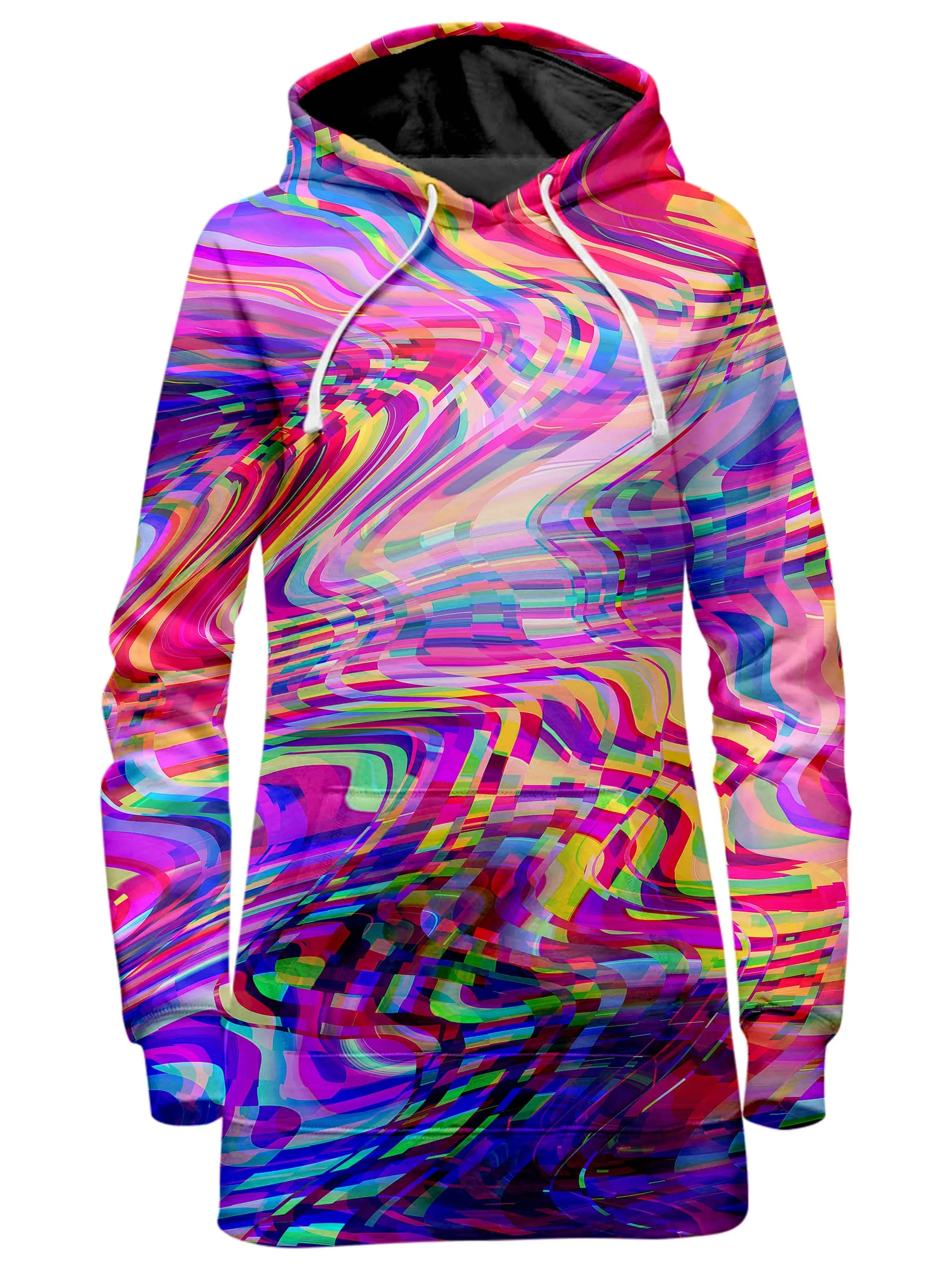 Glitch Waves Hoodie Dress and Leggings Combo sold by iEDM product image thumbnail 2