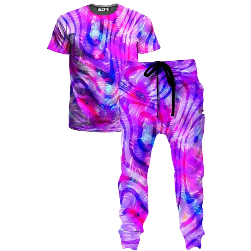 Dilated T-Shirt and Joggers Combo made by iEDM
