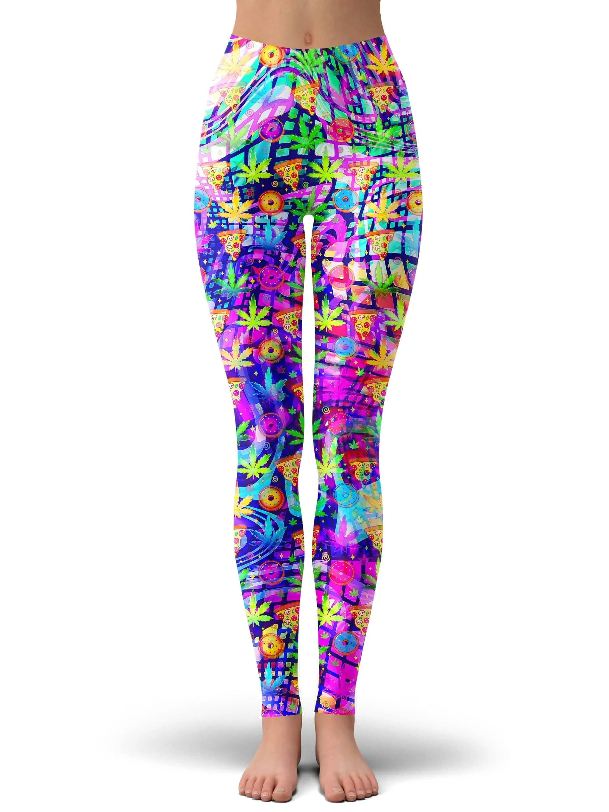Dreamin Of Munchies Crop Top and Leggings Combo sold by iEDM product image thumbnail 3