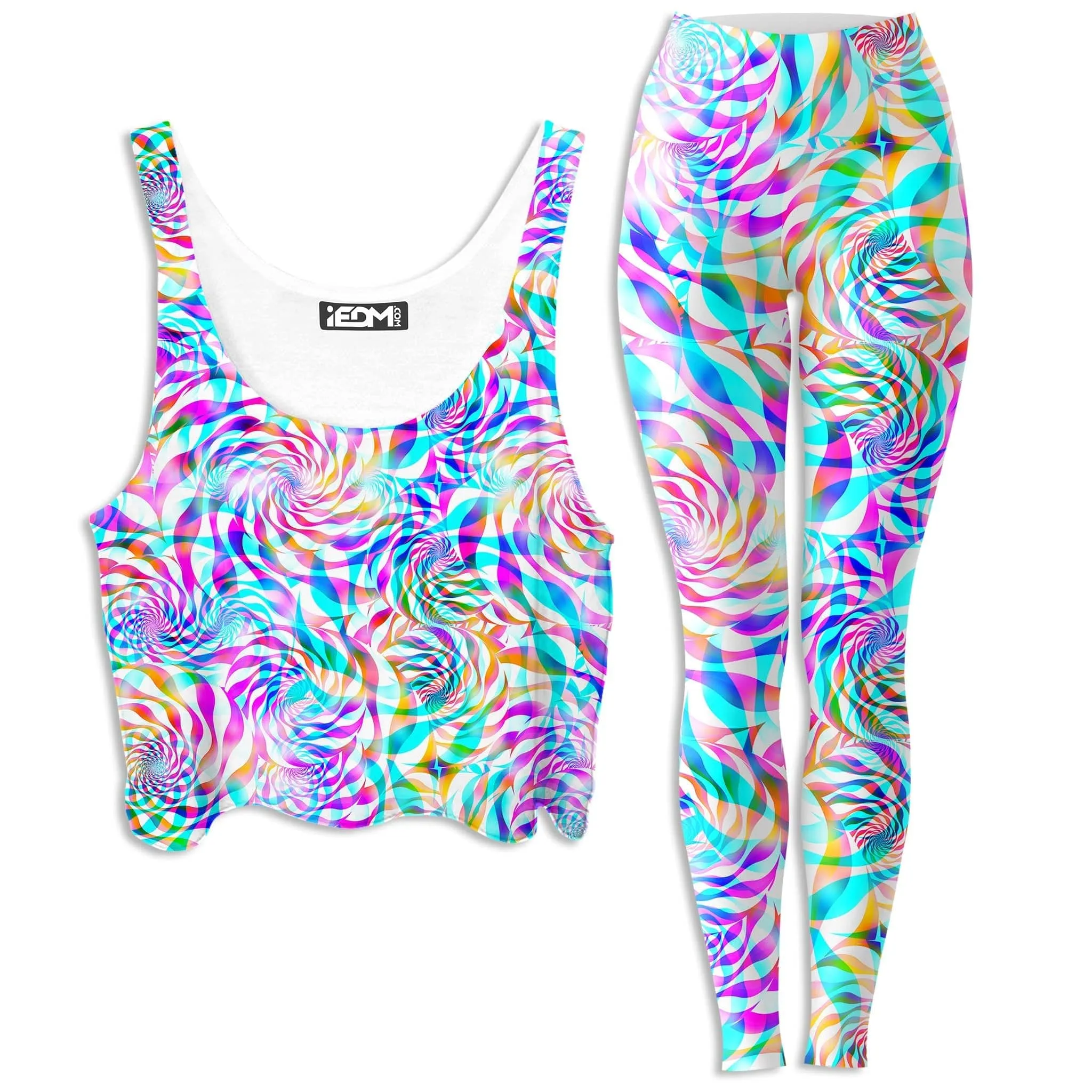 Daydreams Crop Top and Leggings Combo sold by iEDM
