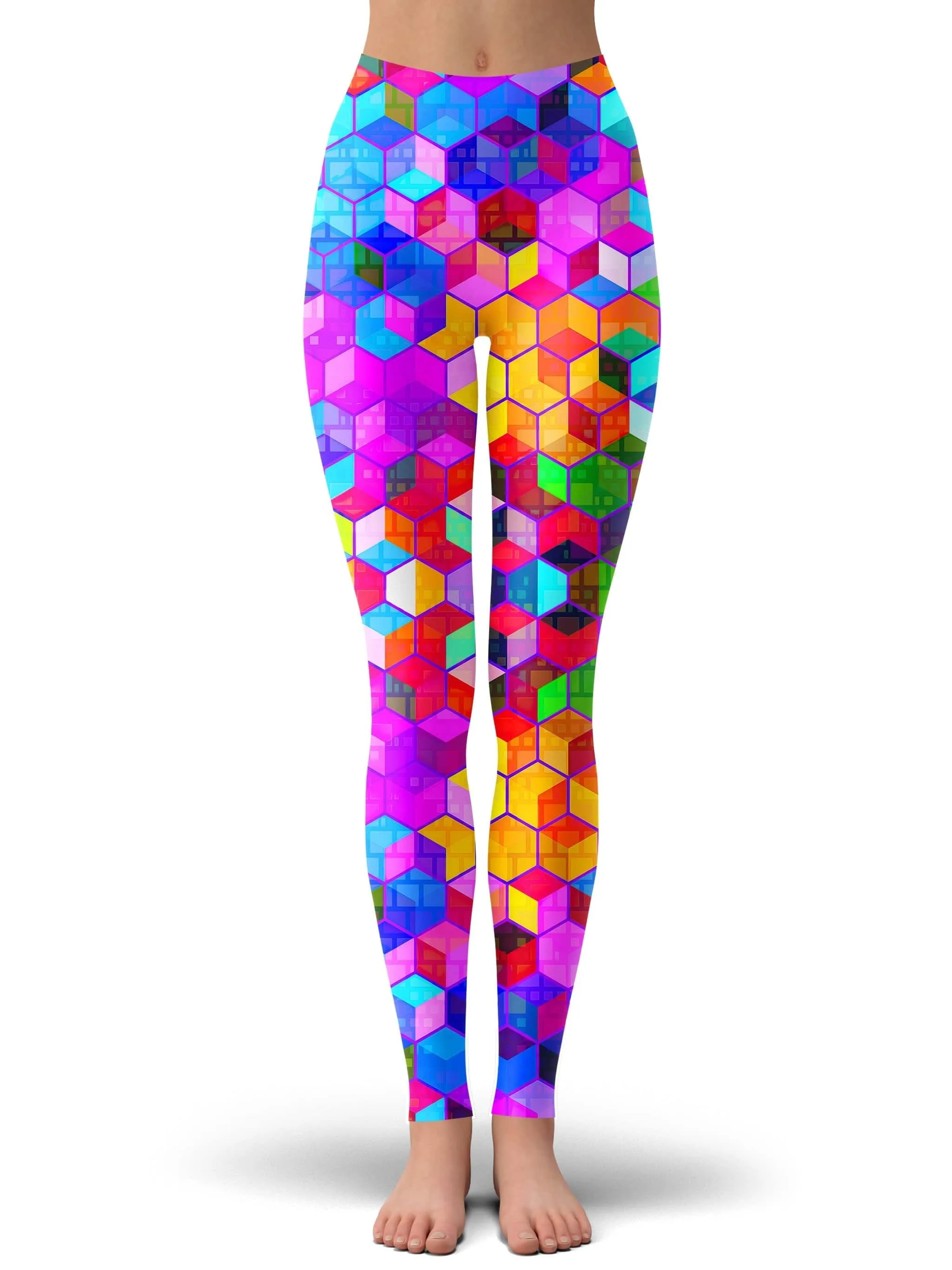 Cubism Zip-Up Hoodie and Leggings Combo sold by iEDM product image thumbnail 3