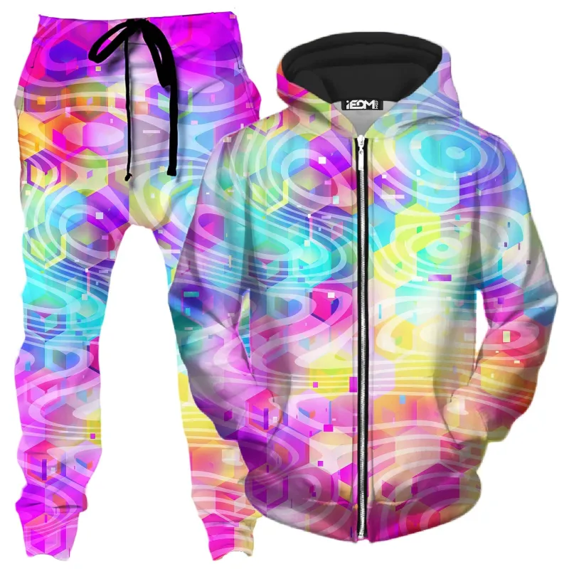 Daytrip Zip-Up Hoodie and Joggers Combo sold by iEDM