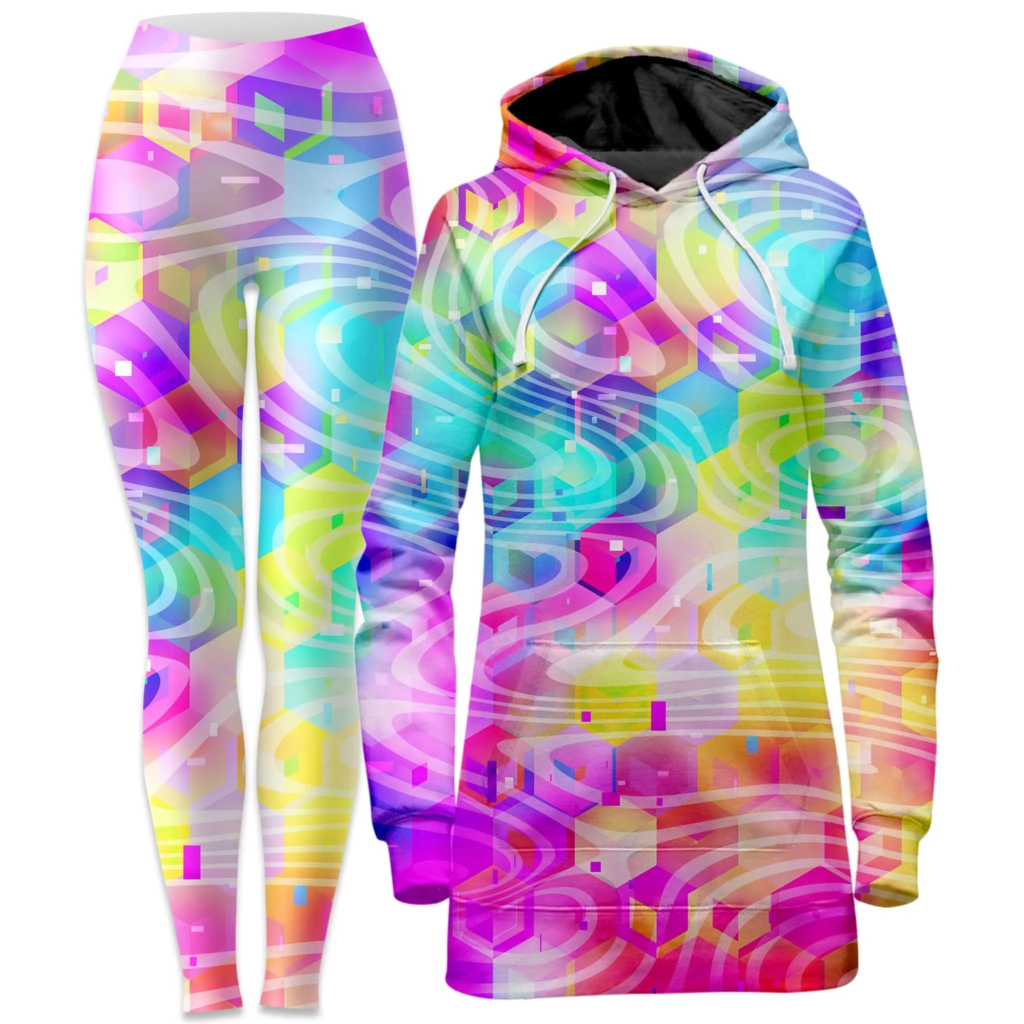 Daytrip Hoodie Dress and Leggings Combo sold by iEDM
