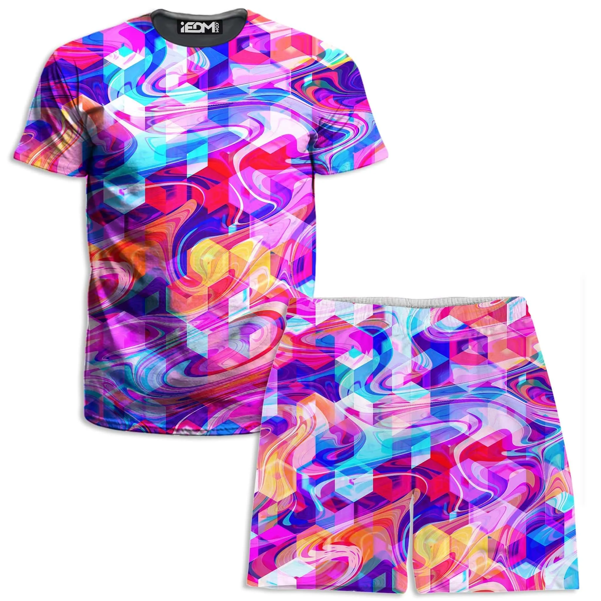 Cubic Drop T-Shirt and Shorts Combo sold by iEDM