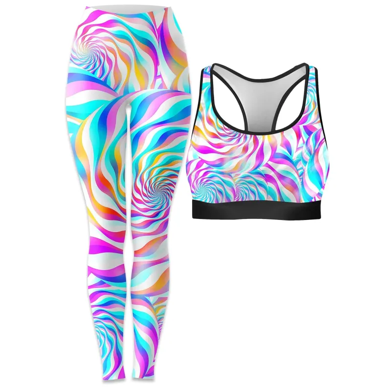 Cloud Surfing Rave Bra and Leggings Combo sold by iEDM