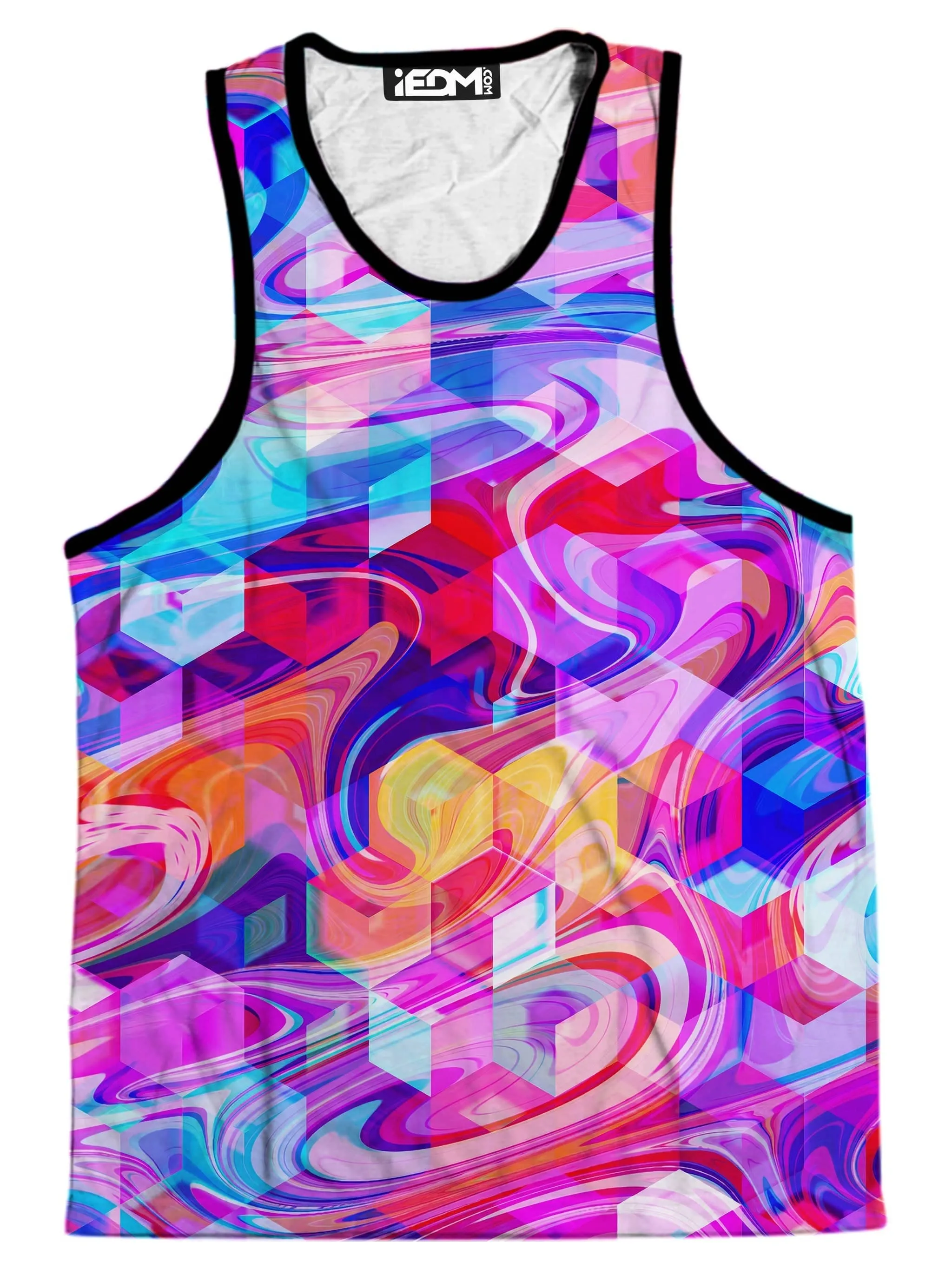 Cubic Drop Men's Tank and Shorts Combo sold by iEDM product image thumbnail 2