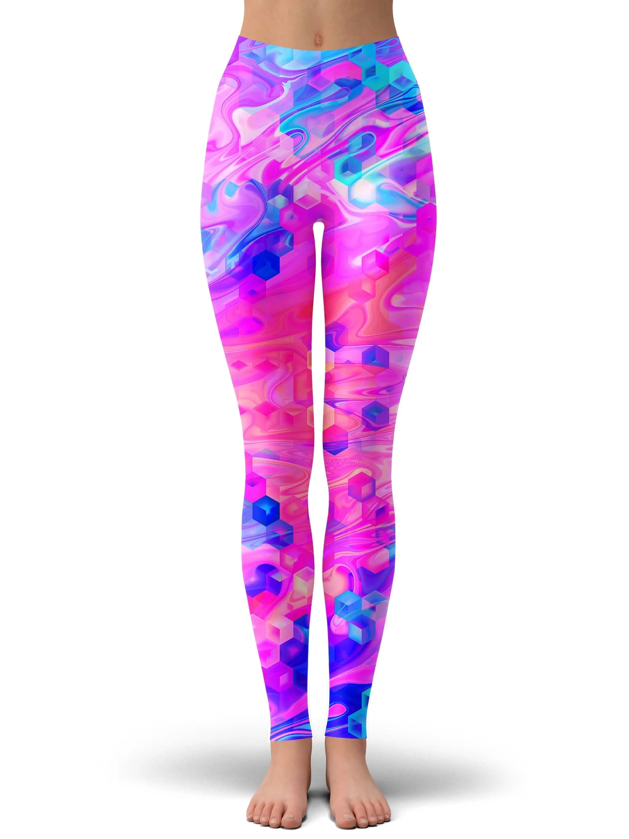 Cotton Candy Wash Hoodie and Leggings Combo sold by iEDM product image thumbnail 3
