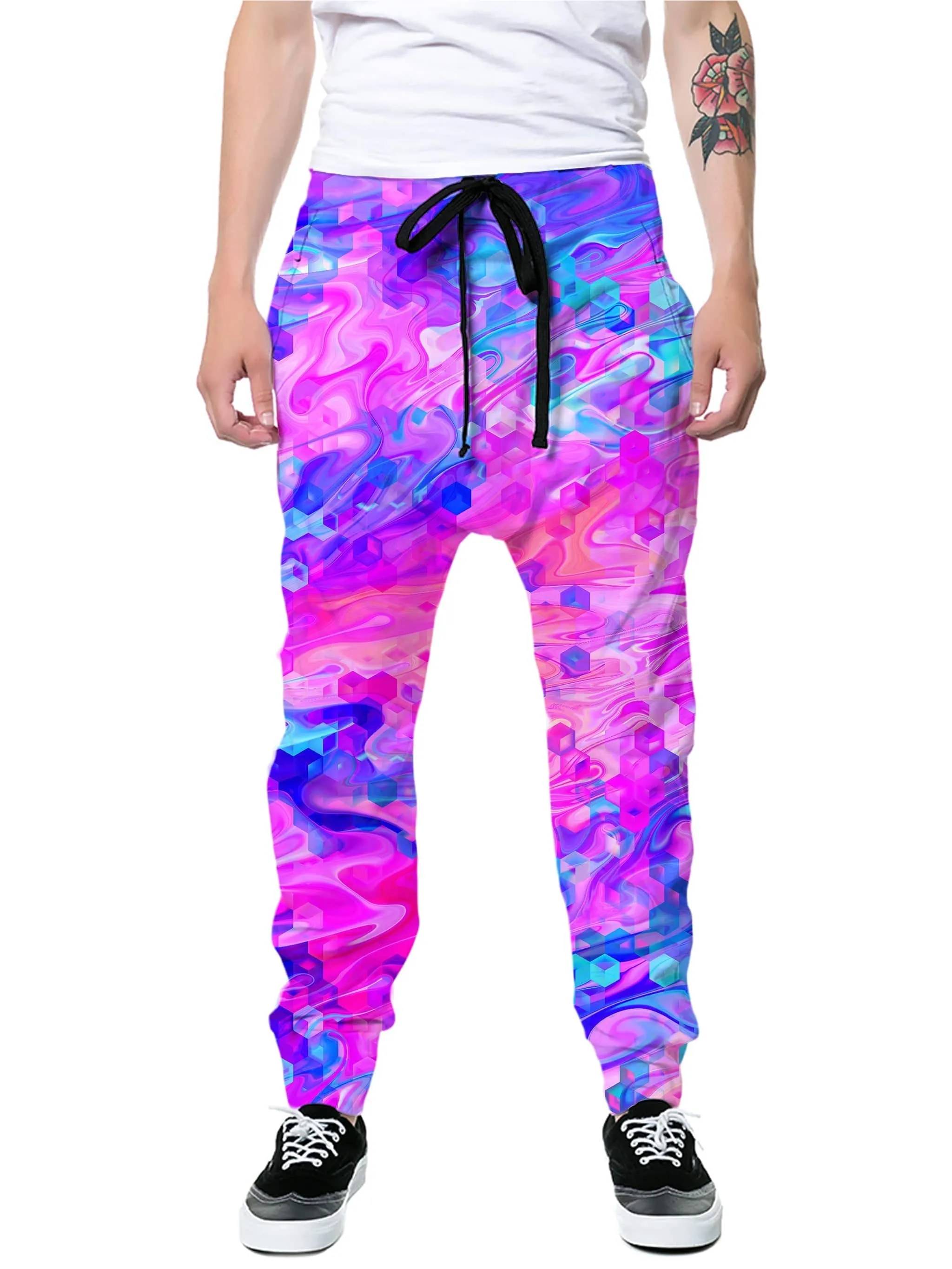 Cotton Candy Wash Zip-Up Hoodie and Joggers Combo sold by iEDM product image thumbnail 3