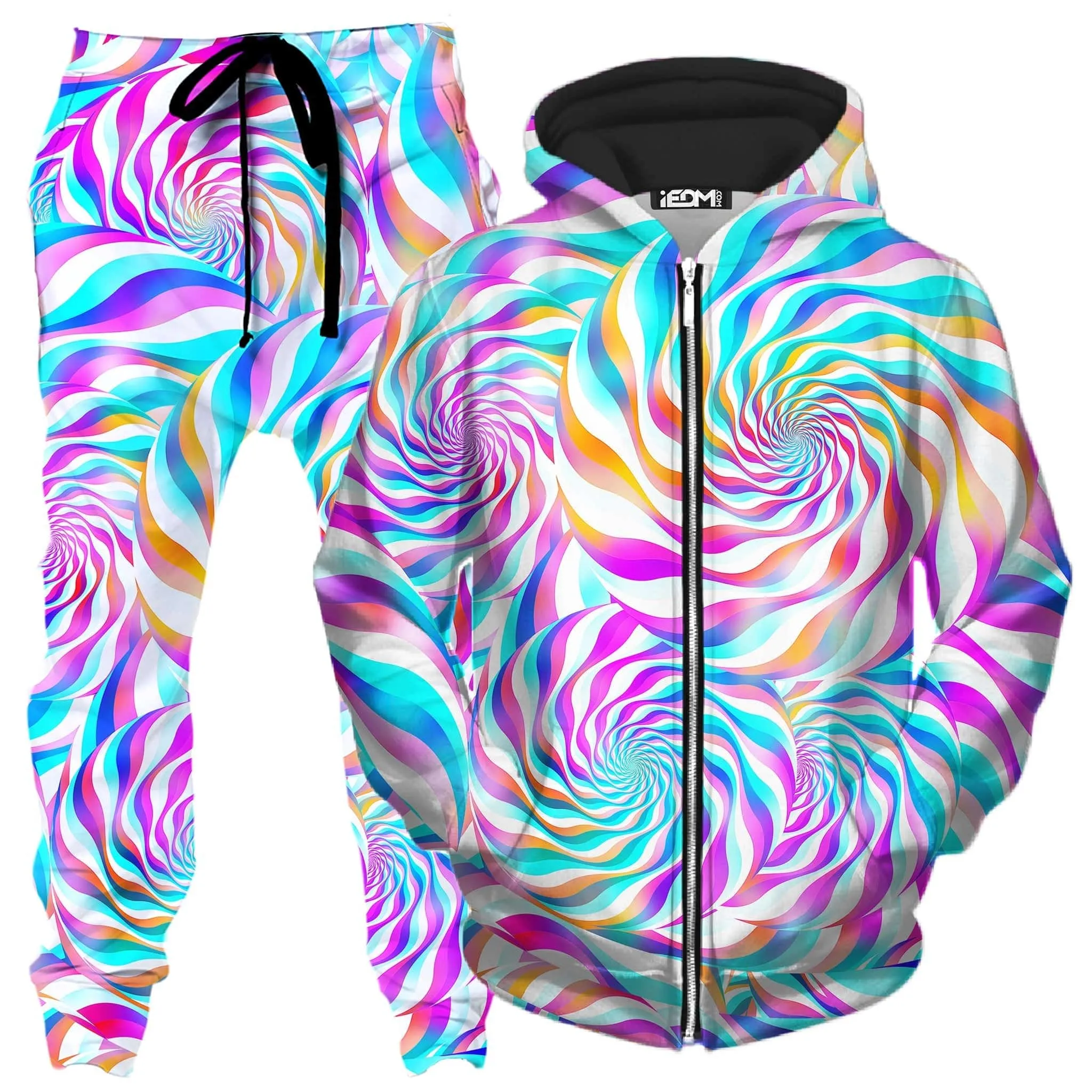 Cloud Surfing Zip-Up Hoodie and Joggers Combo sold by iEDM