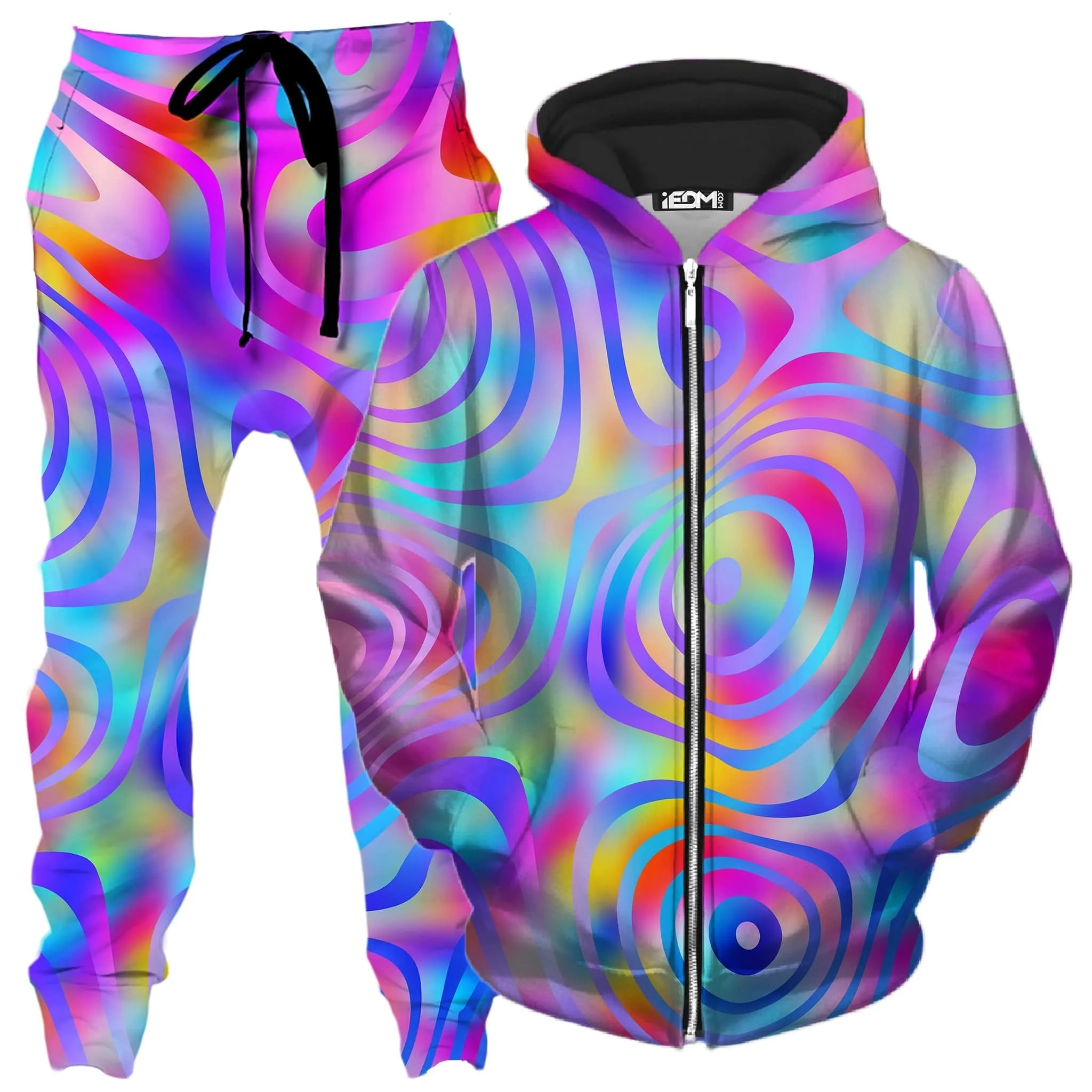 Cali Dreaming Zip-Up Hoodie and Joggers Combo sold by iEDM