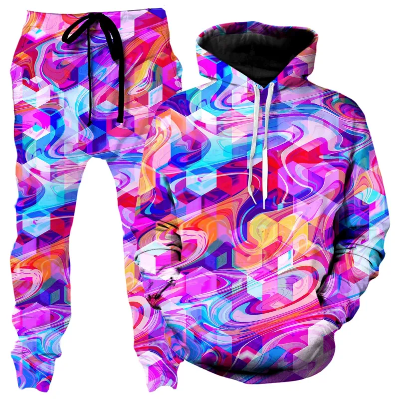 Cubic Drop Hoodie and Joggers Combo sold by iEDM