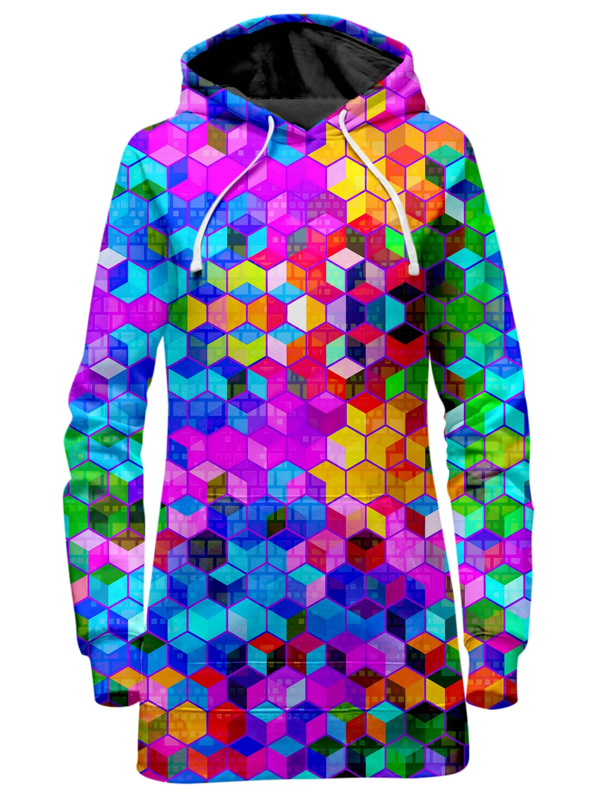 Cubism Hoodie Dress and Leggings Combo sold by iEDM product image thumbnail 2