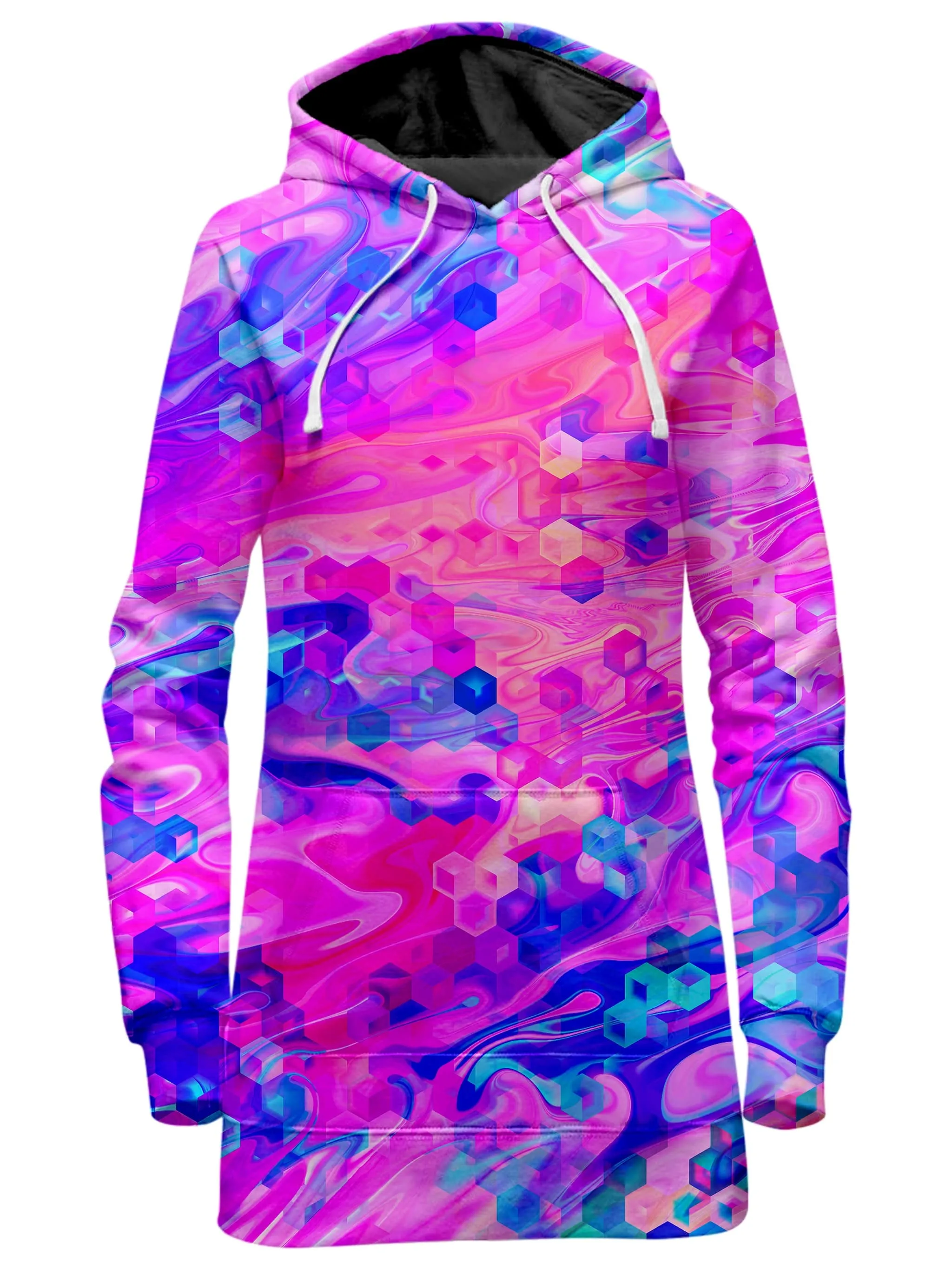 Cotton Candy Wash Hoodie Dress and Leggings Combo sold by iEDM product image thumbnail 2