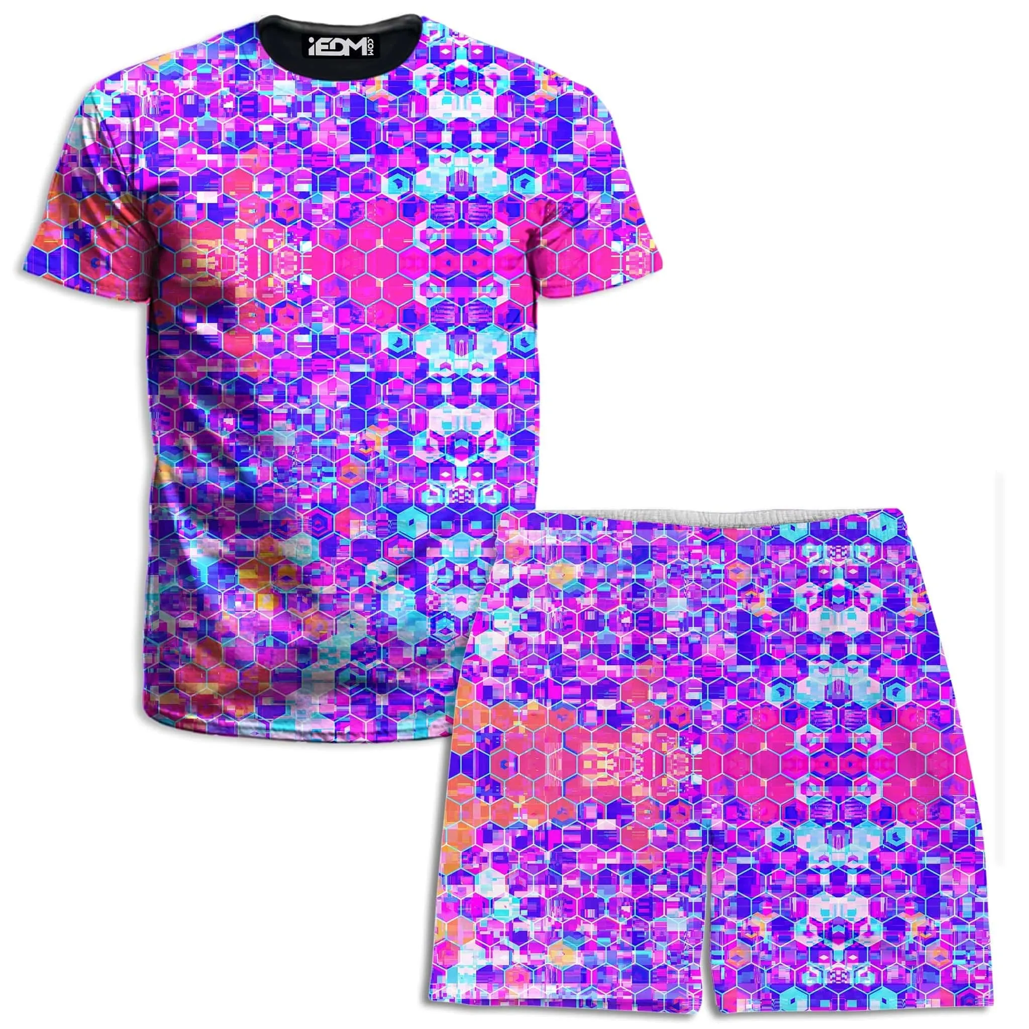 Blocks Of Life T-Shirt and Shorts Combo sold by iEDM