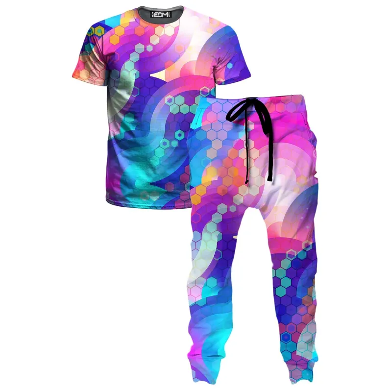 Bubbly T-Shirt and Joggers Combo made by iEDM