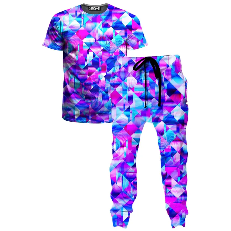 Blossom Trippy T-Shirt and Joggers Combo made by iEDM