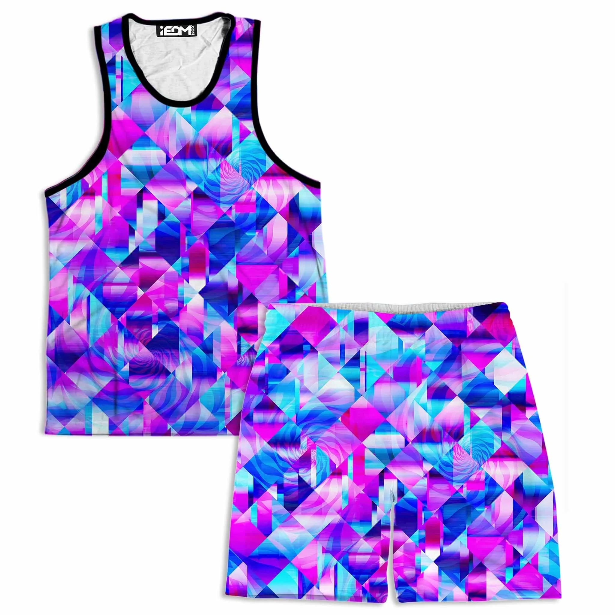 Blossom Trippy Men's Tank and Shorts Combo sold by iEDM