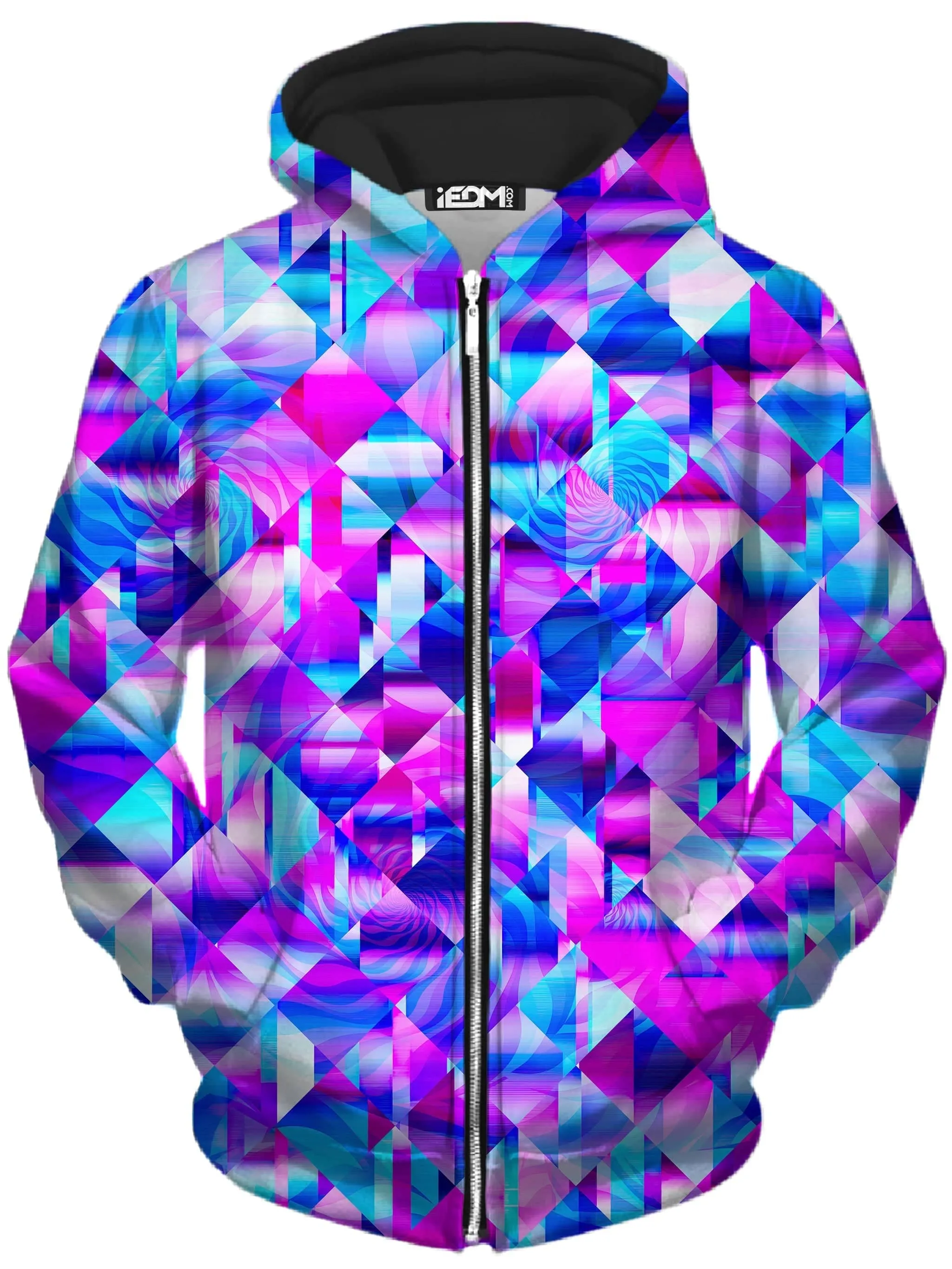 Blossom Trippy Zip-Up Hoodie and Leggings Combo sold by iEDM product image thumbnail 2