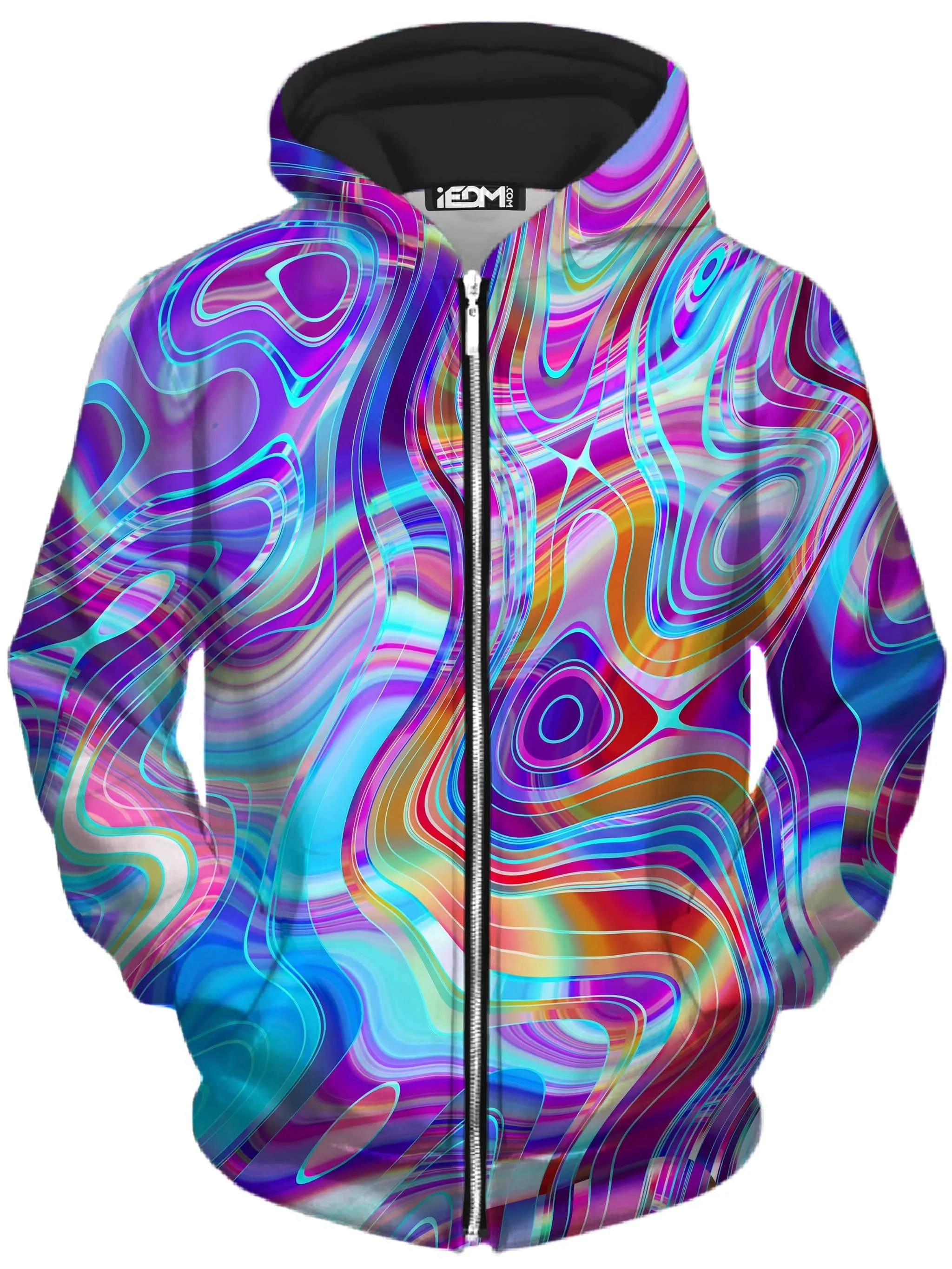 Aqua Realm Zip-Up Hoodie and Leggings Combo sold by iEDM product image thumbnail 3