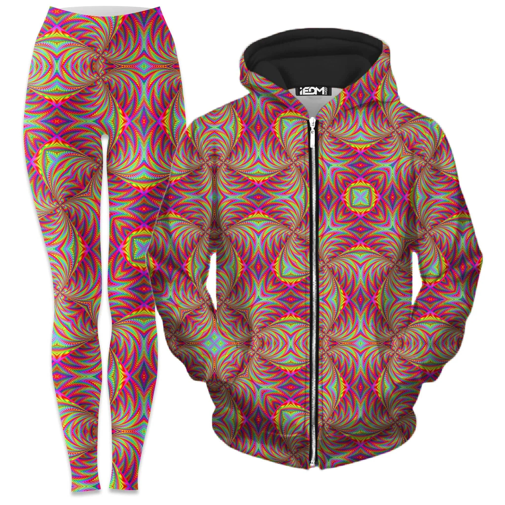 All The Faves Zip-Up Hoodie and Leggings Combo sold by iEDM