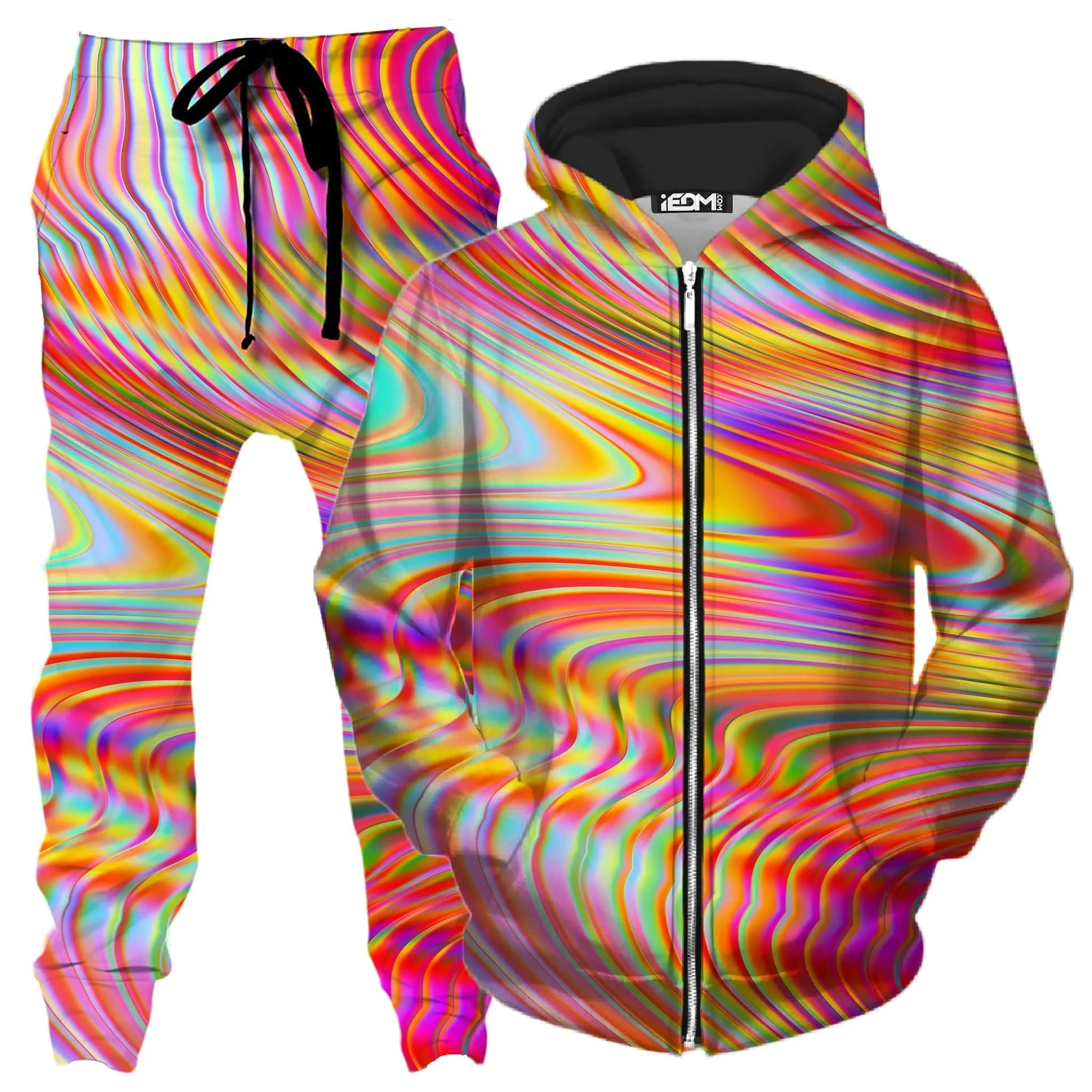 Afternoon Delight Zip-Up Hoodie and Joggers Combo sold by iEDM