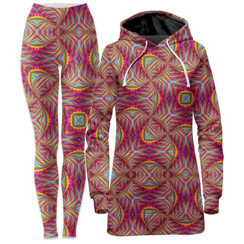 All The Faves Hoodie Dress and Leggings Combo sold by iEDM
