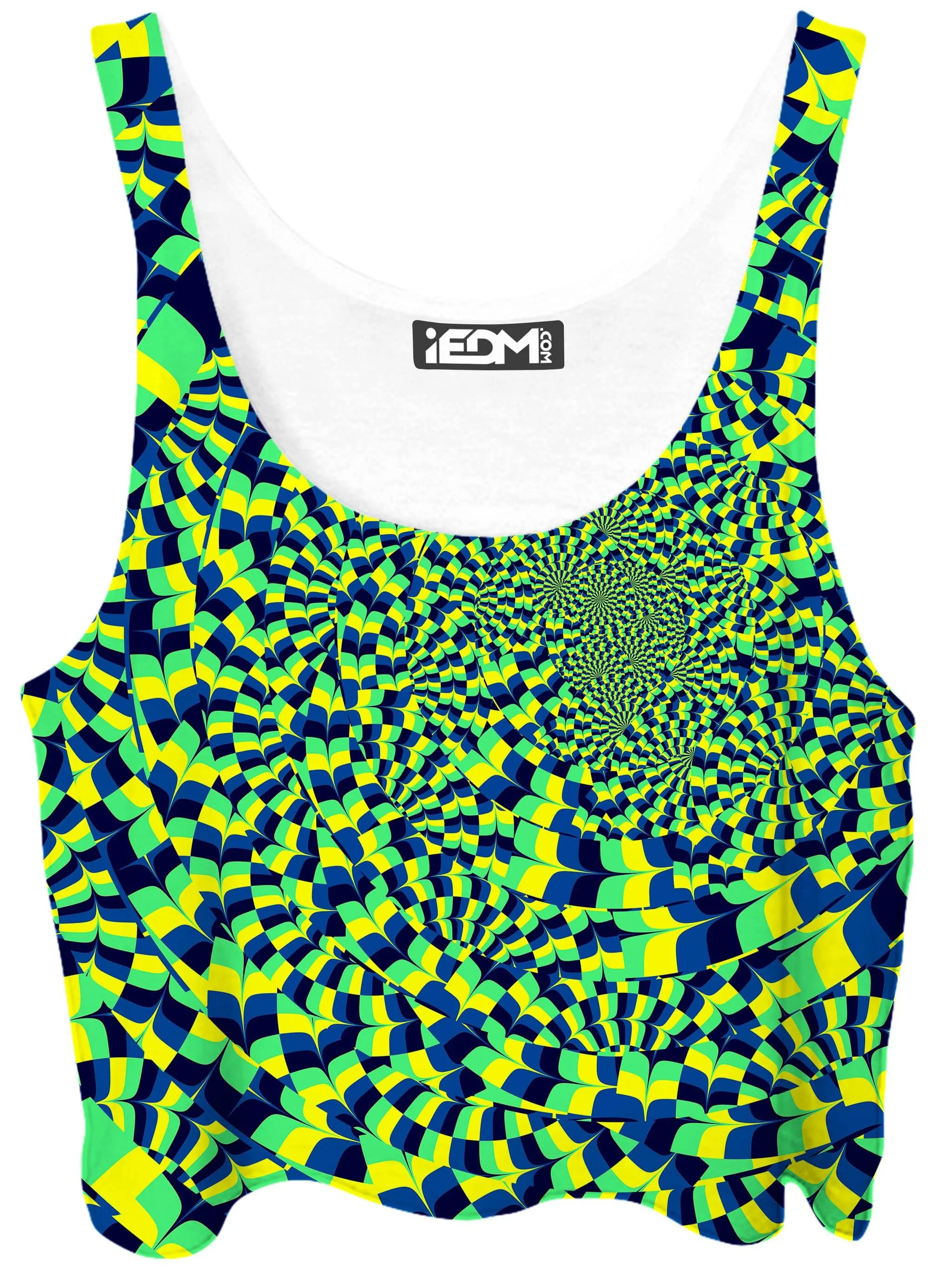 Green Portal Crop Top sold by iEDM