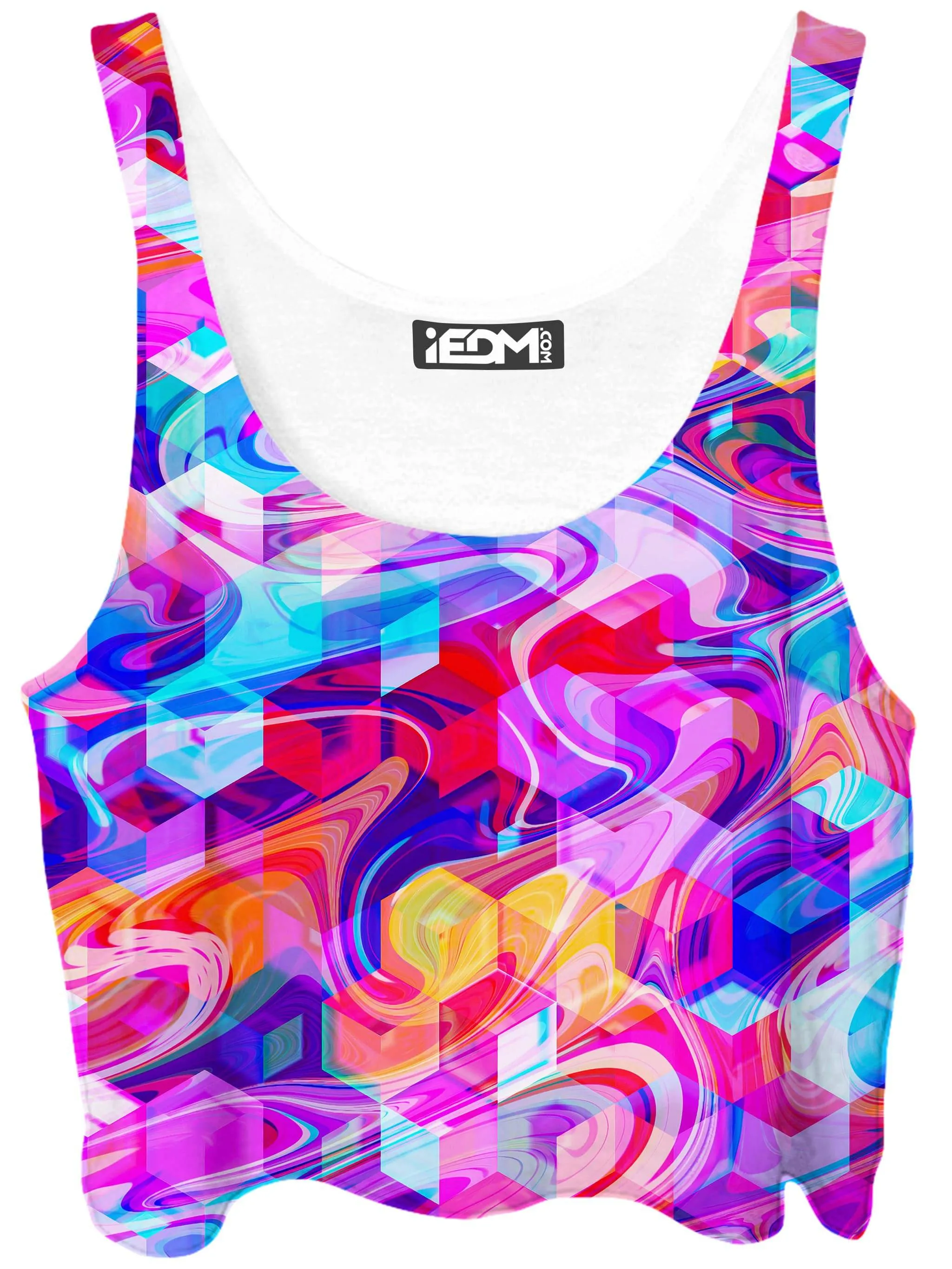 Cubic Drop Crop Top sold by iEDM