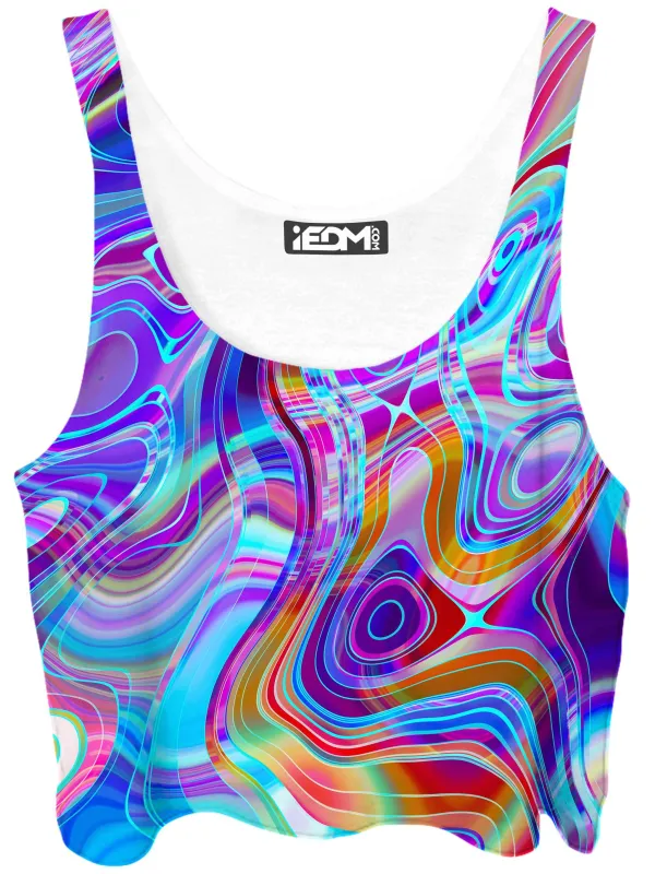 Aqua Realm Crop Top sold by iEDM