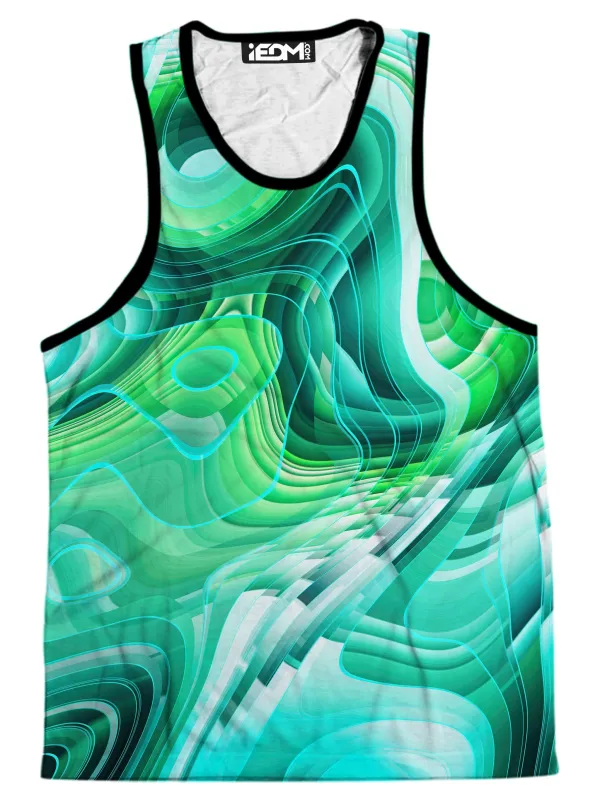 Green Schism Men's Tank sold by iEDM