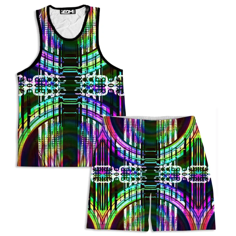 Astral Gate Men's Tank and Shorts Combo sold by iEDM