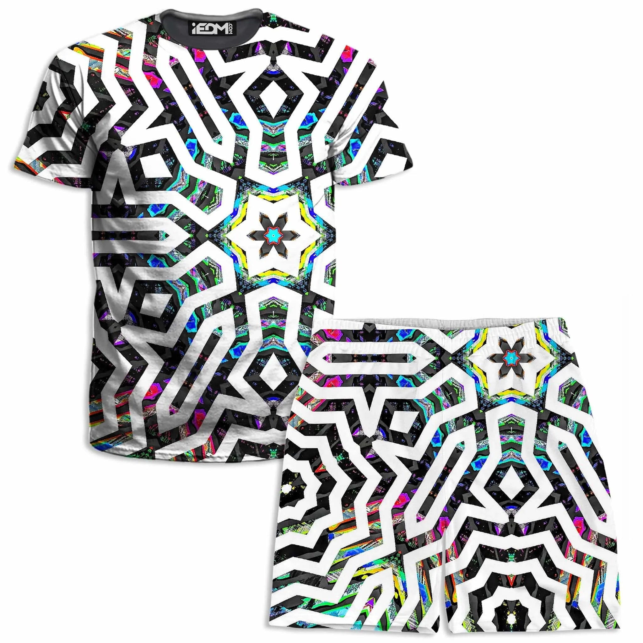 Iridized II T-Shirt and Shorts Combo sold by iEDM