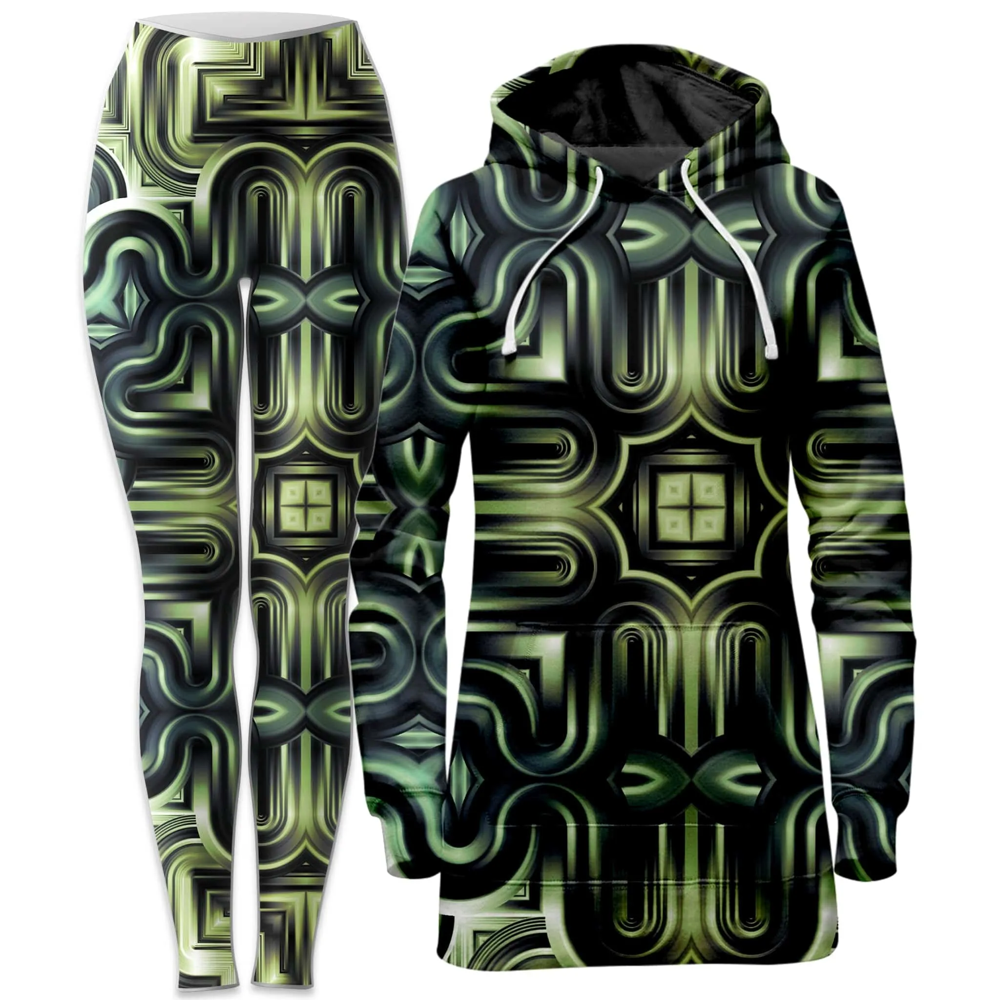 Unthinkable Machines Hoodie Dress and Leggings Combo sold by iEDM