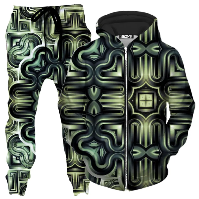 Unthinkable Machines Zip-Up Hoodie and Joggers Combo sold by iEDM