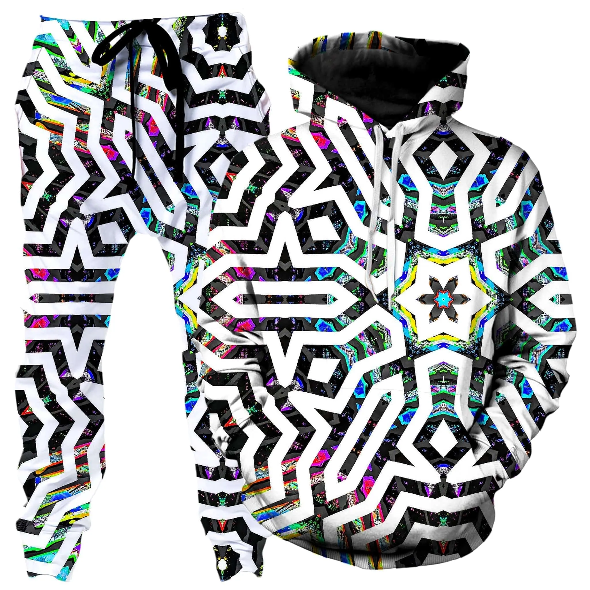 Iridized II Hoodie and Joggers Combo sold by iEDM