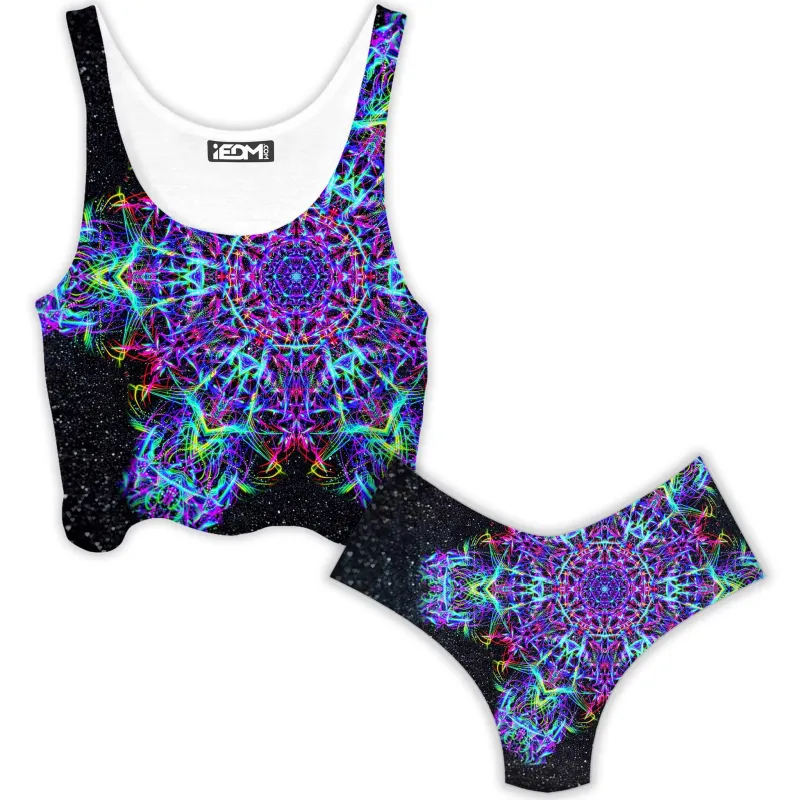 Stargate Crop Top and Booty Shorts Combo sold by iEDM