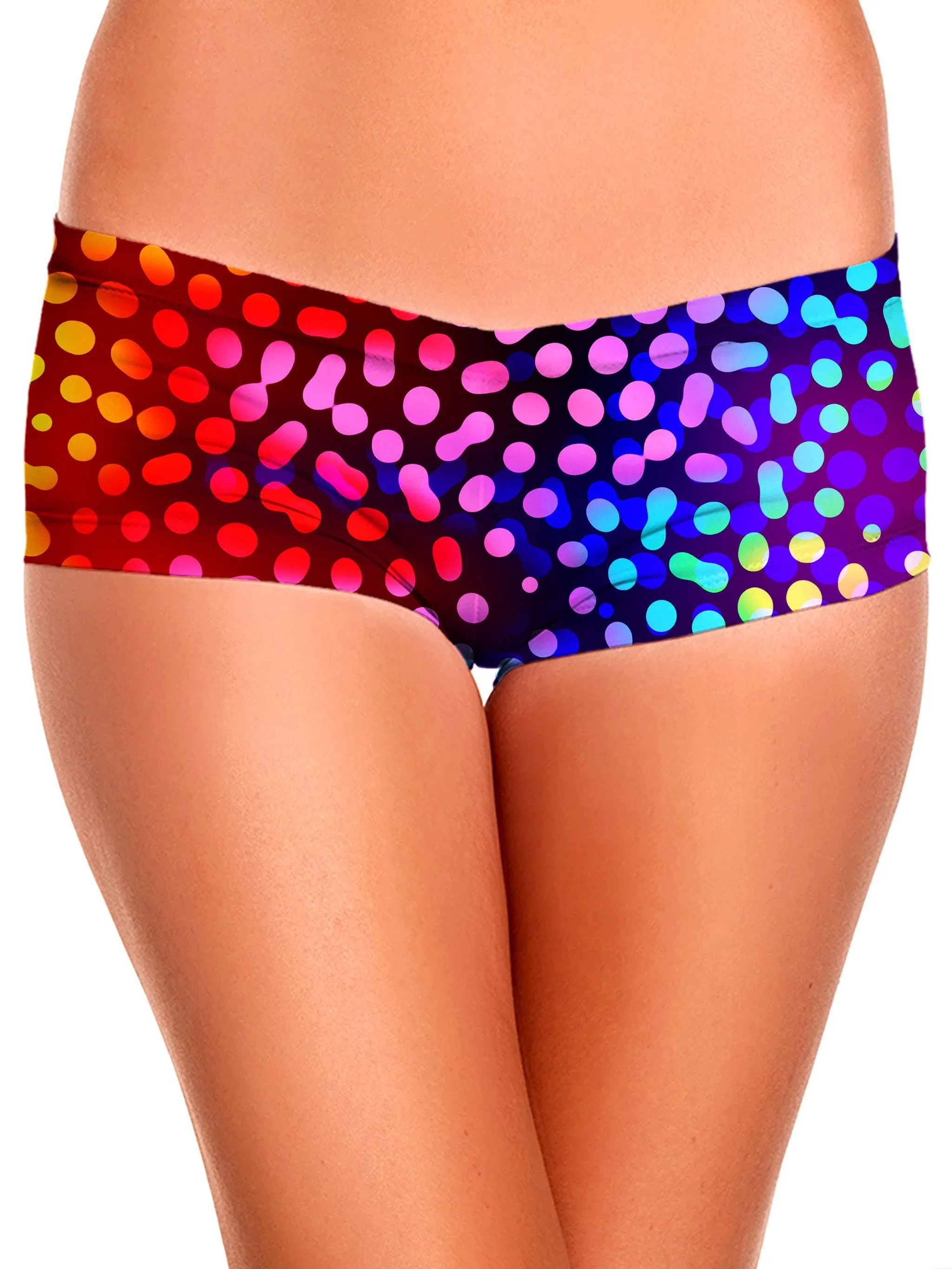 Solar Dots Crop Top and Booty Shorts Combo sold by iEDM product image thumbnail 3