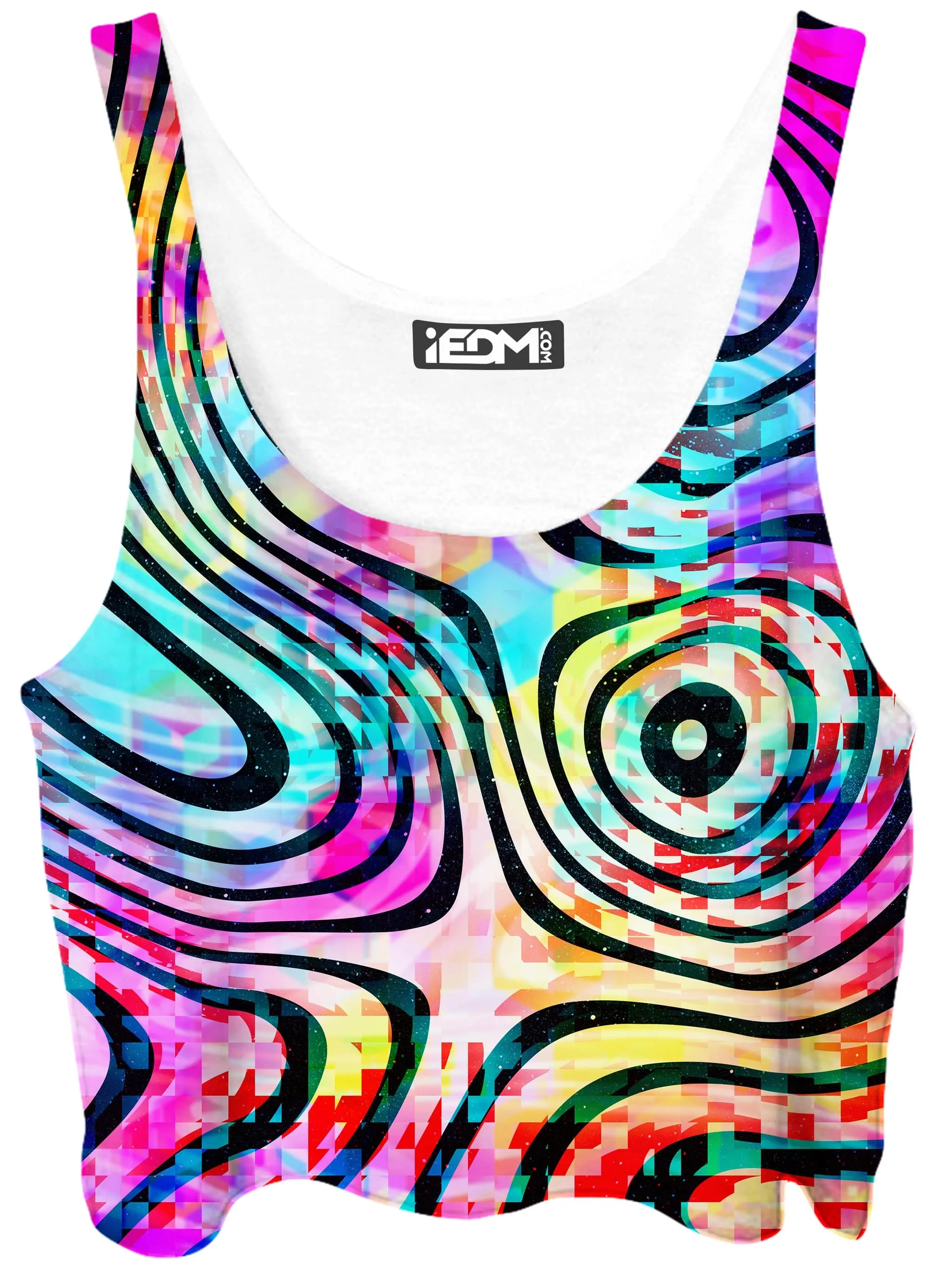 Psytrance Crop Top and Booty Shorts Combo sold by iEDM product image thumbnail 2
