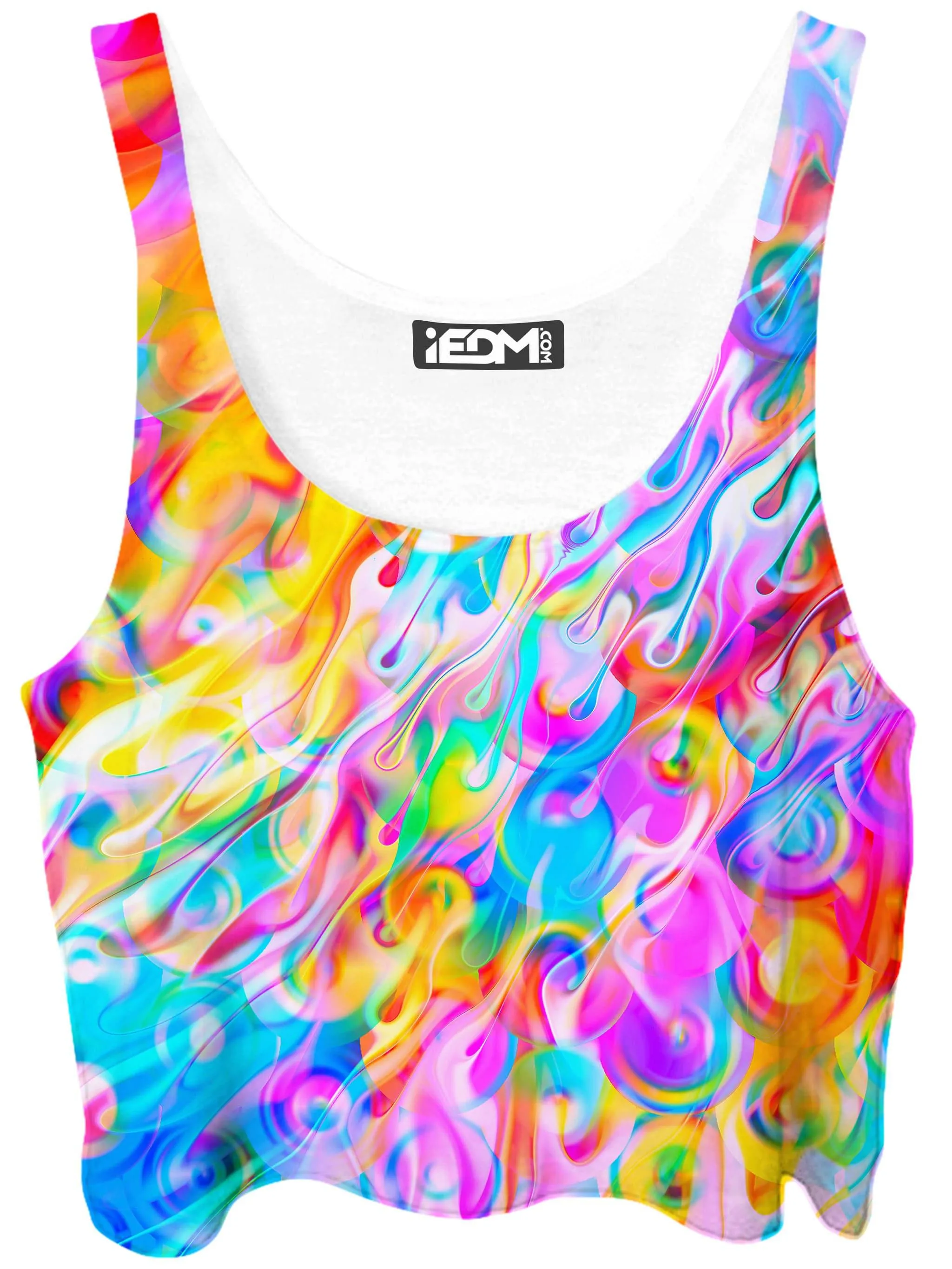 Blissful Drip Crop Top and Booty Shorts Combo sold by iEDM product image thumbnail 2