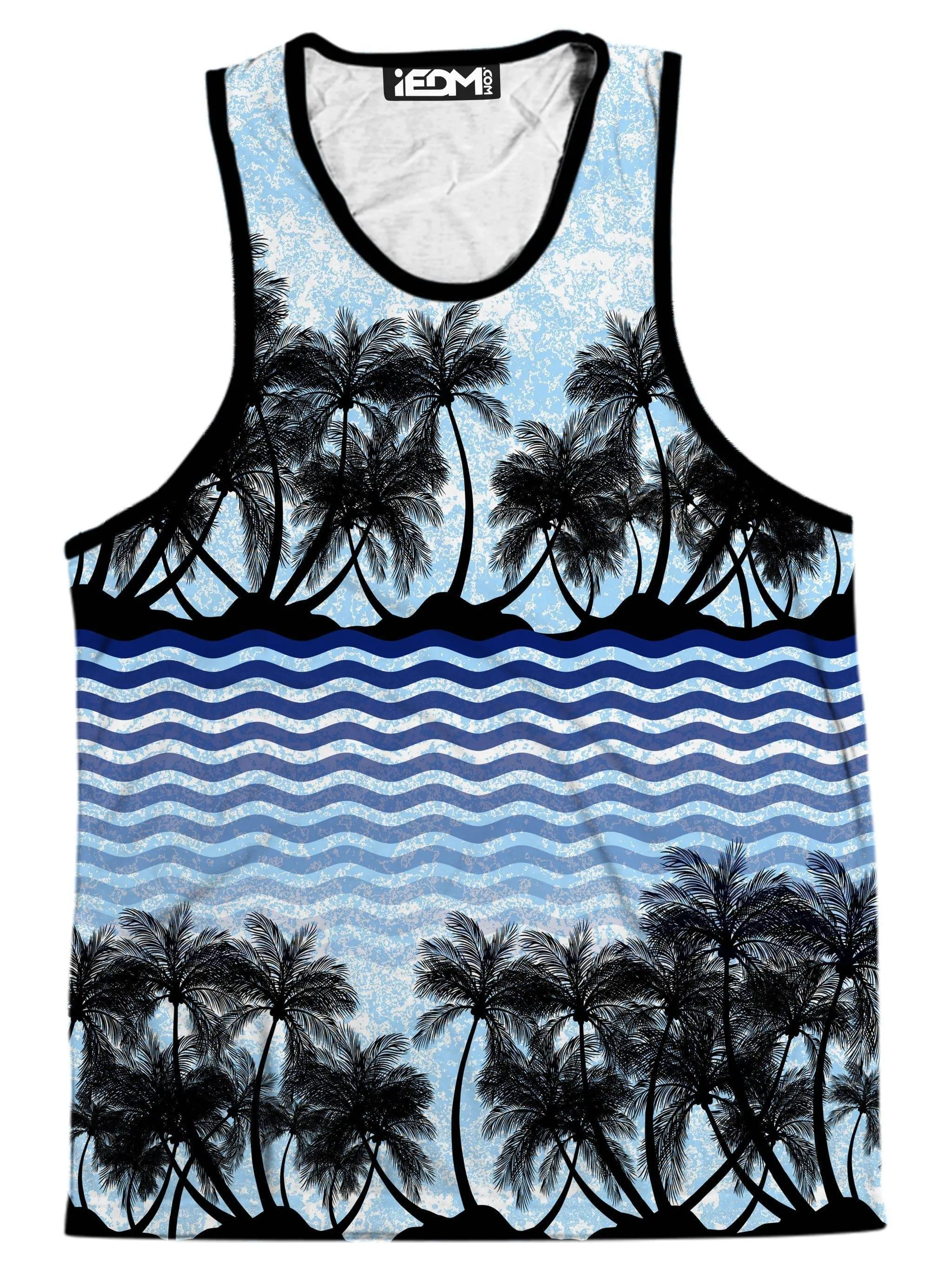 Tropical Waves Men's Tank and Shorts Combo sold by iEDM product image thumbnail 2