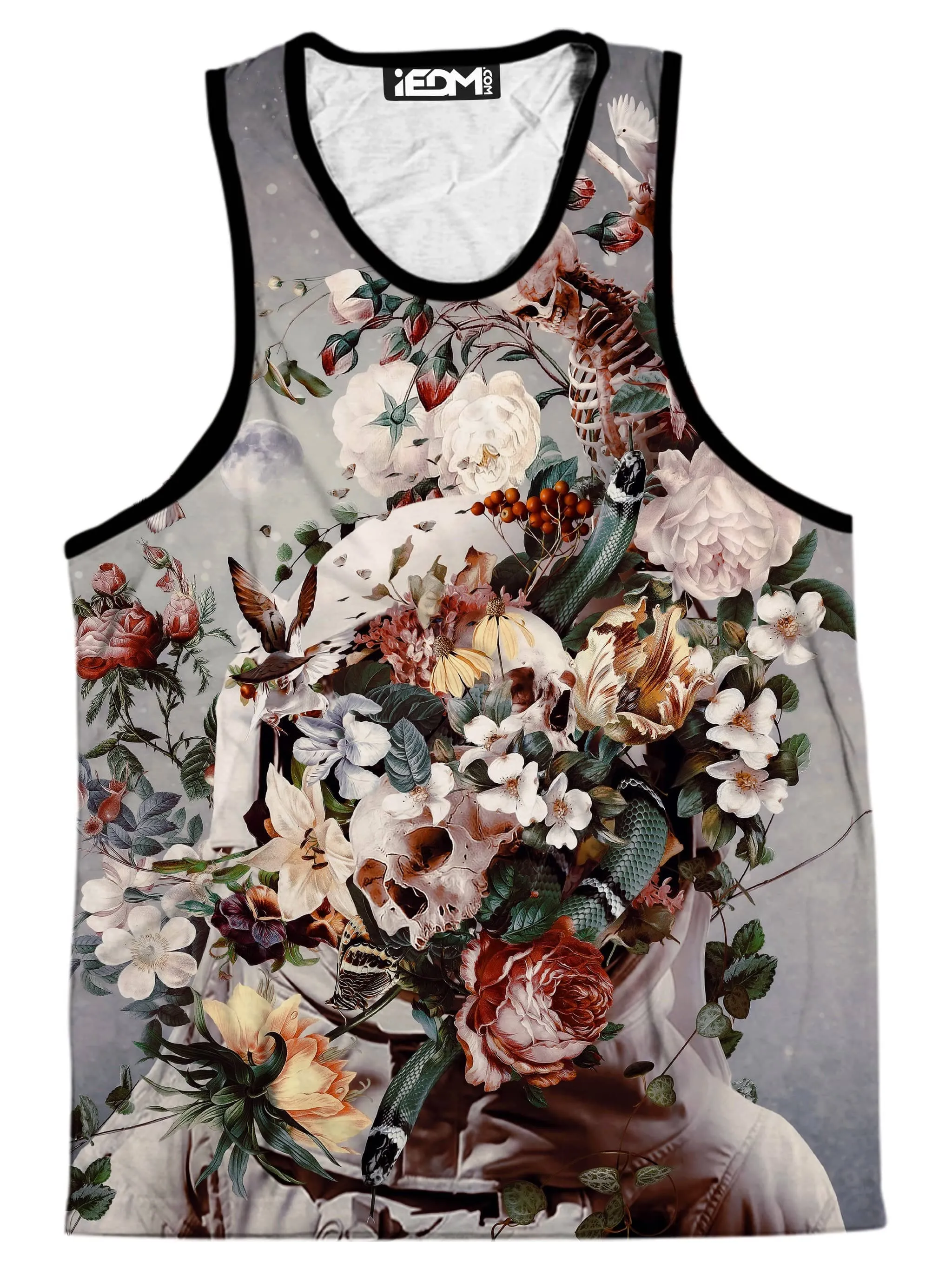 Floral Space Men's Tank and Shorts Combo sold by iEDM product image thumbnail 2