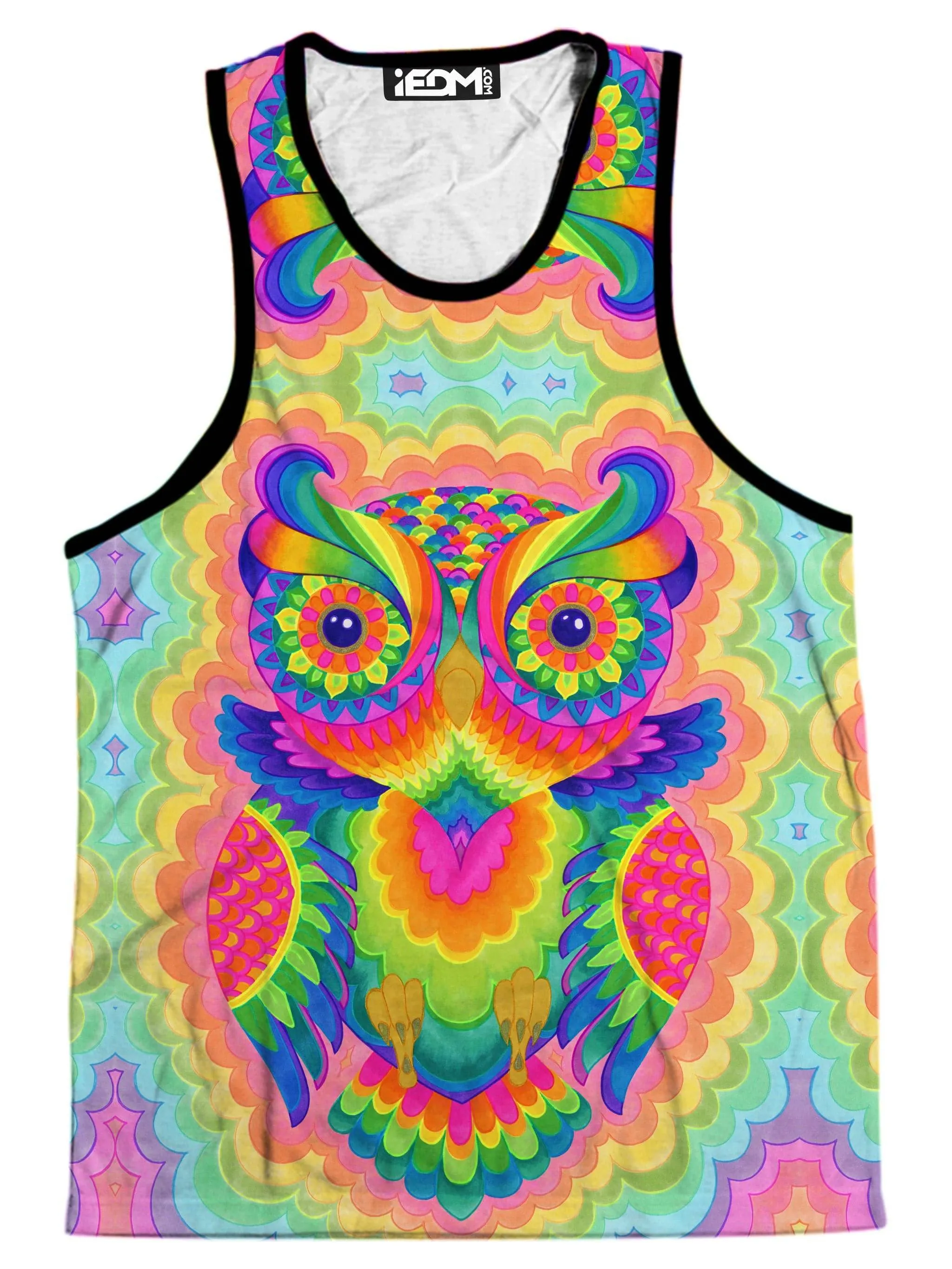 Cosmic Owl Men's Tank and Shorts Combo sold by iEDM product image thumbnail 2